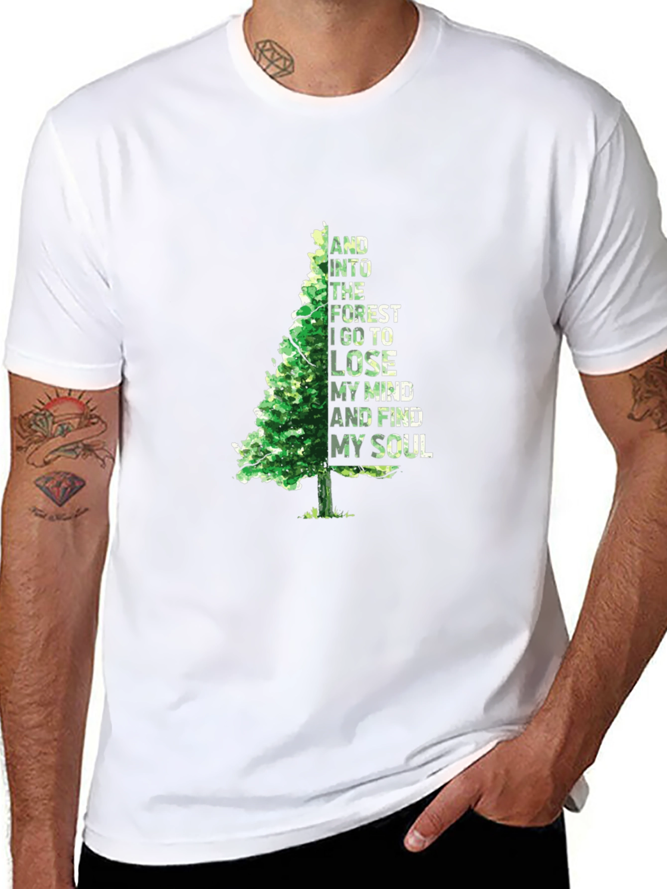 Nature Lovers Tee: Forest & Soul