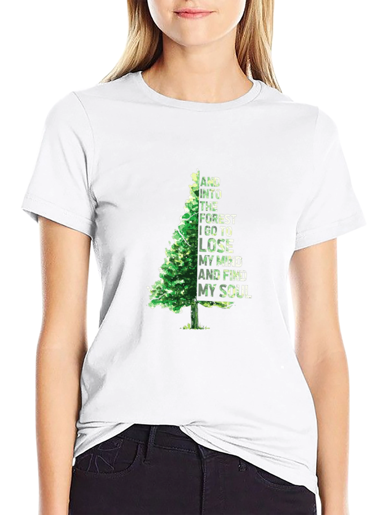Nature Lovers Tee: Forest & Soul