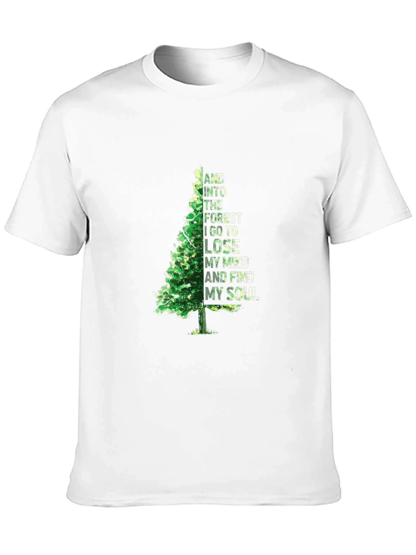 Nature Lovers Tee: Forest & Soul