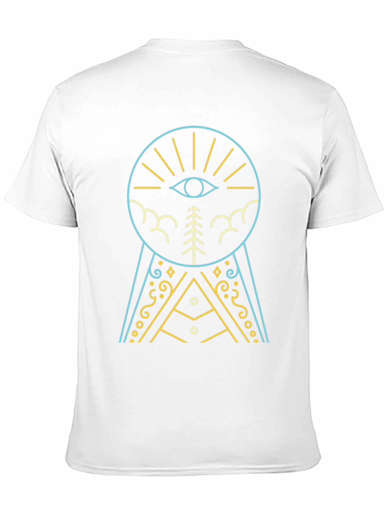 Mystic Eye Graphic Tee - Modern Style