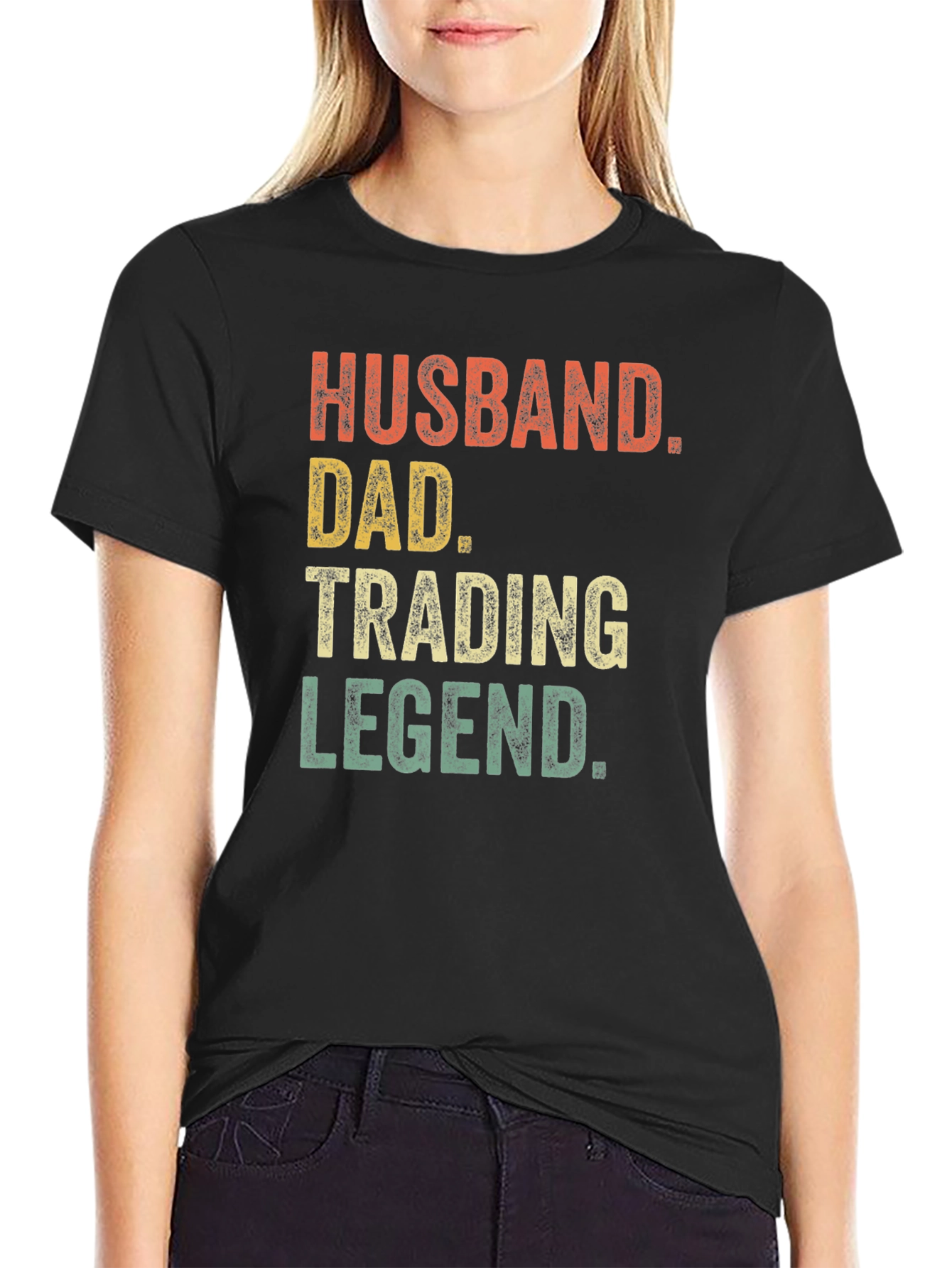 Husband Dad Trading Legend T-Shirt