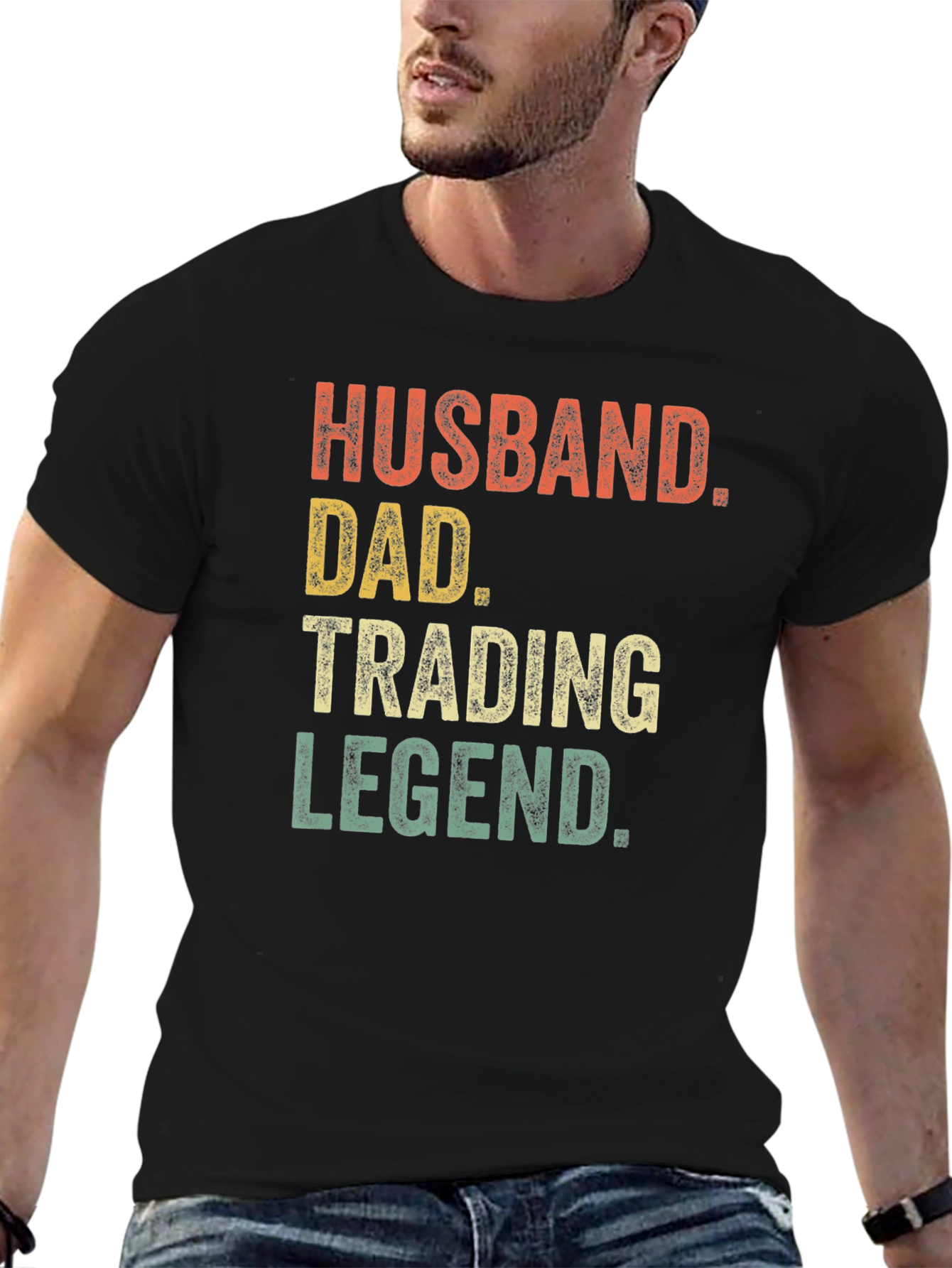 Husband Dad Trading Legend T-Shirt