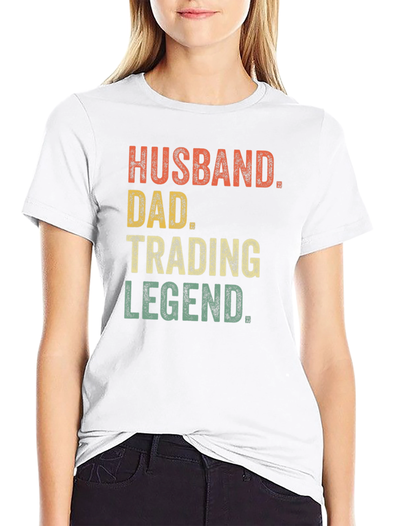 Husband Dad Trading Legend T-Shirt