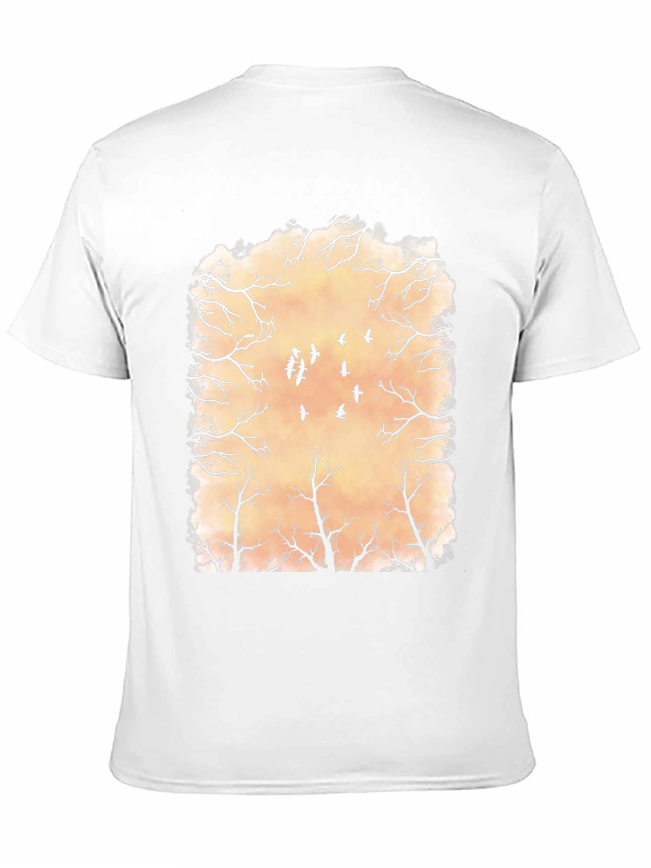 Raven Silhouette Graphic T-Shirt