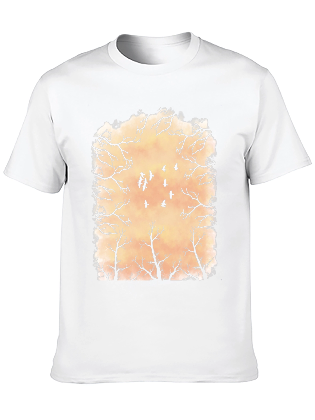 Raven Silhouette Graphic T-Shirt