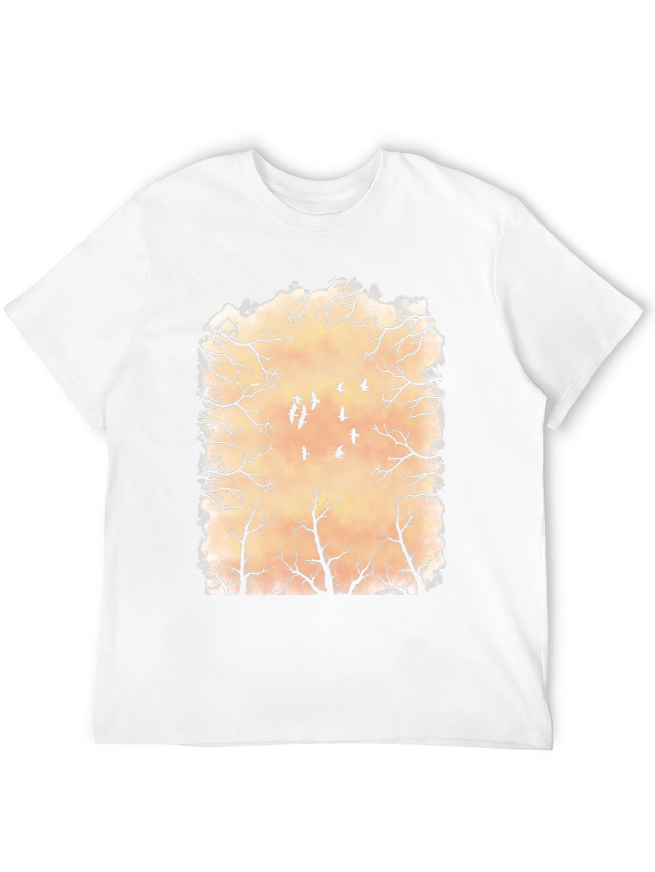 Raven Silhouette Graphic T-Shirt