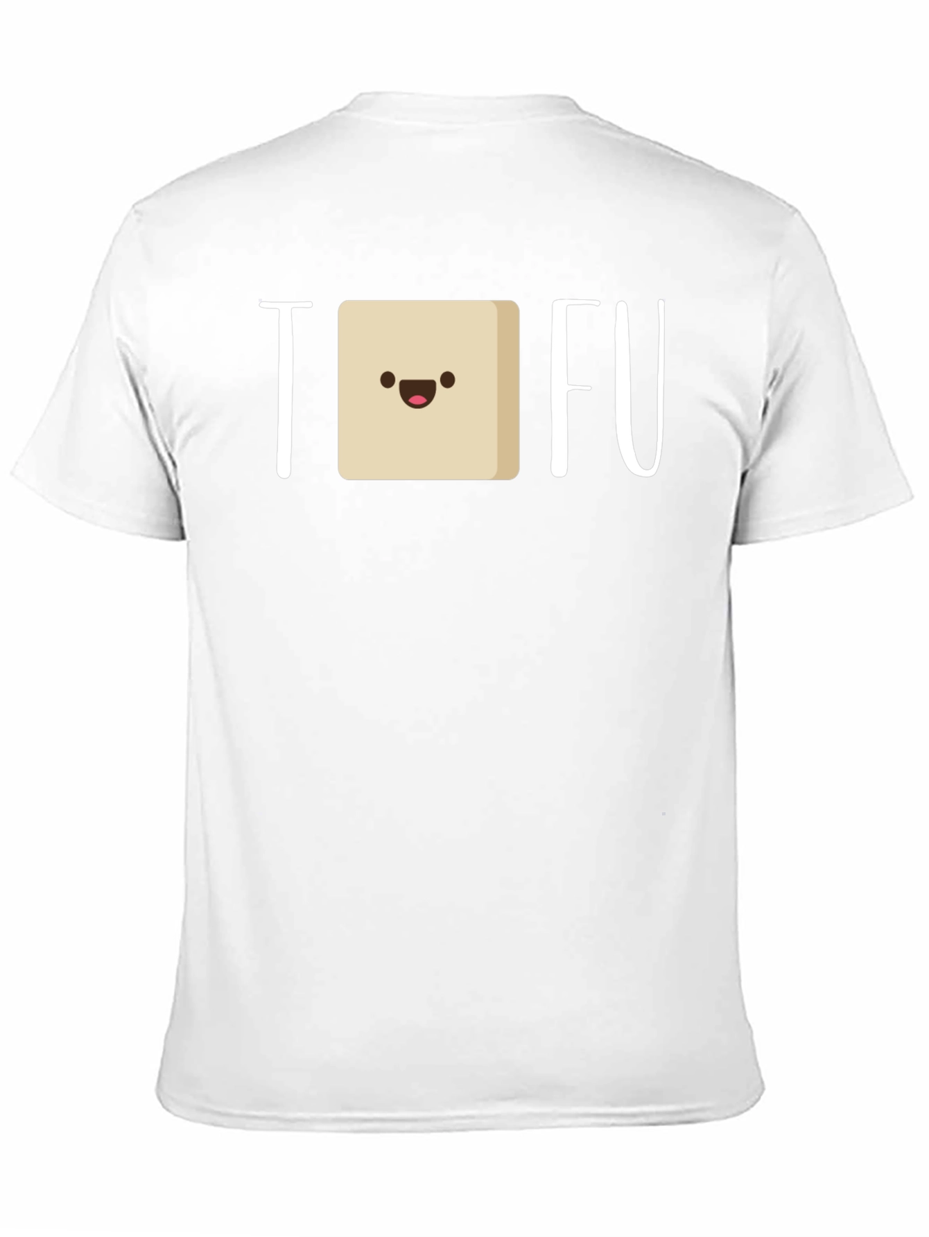 Cute Tofu Graphic Tee - Vegan Foodie Shirt