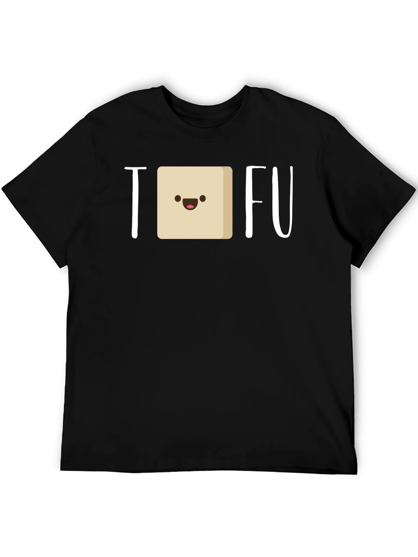 Cute Tofu Graphic Tee - Vegan Foodie Shirt
