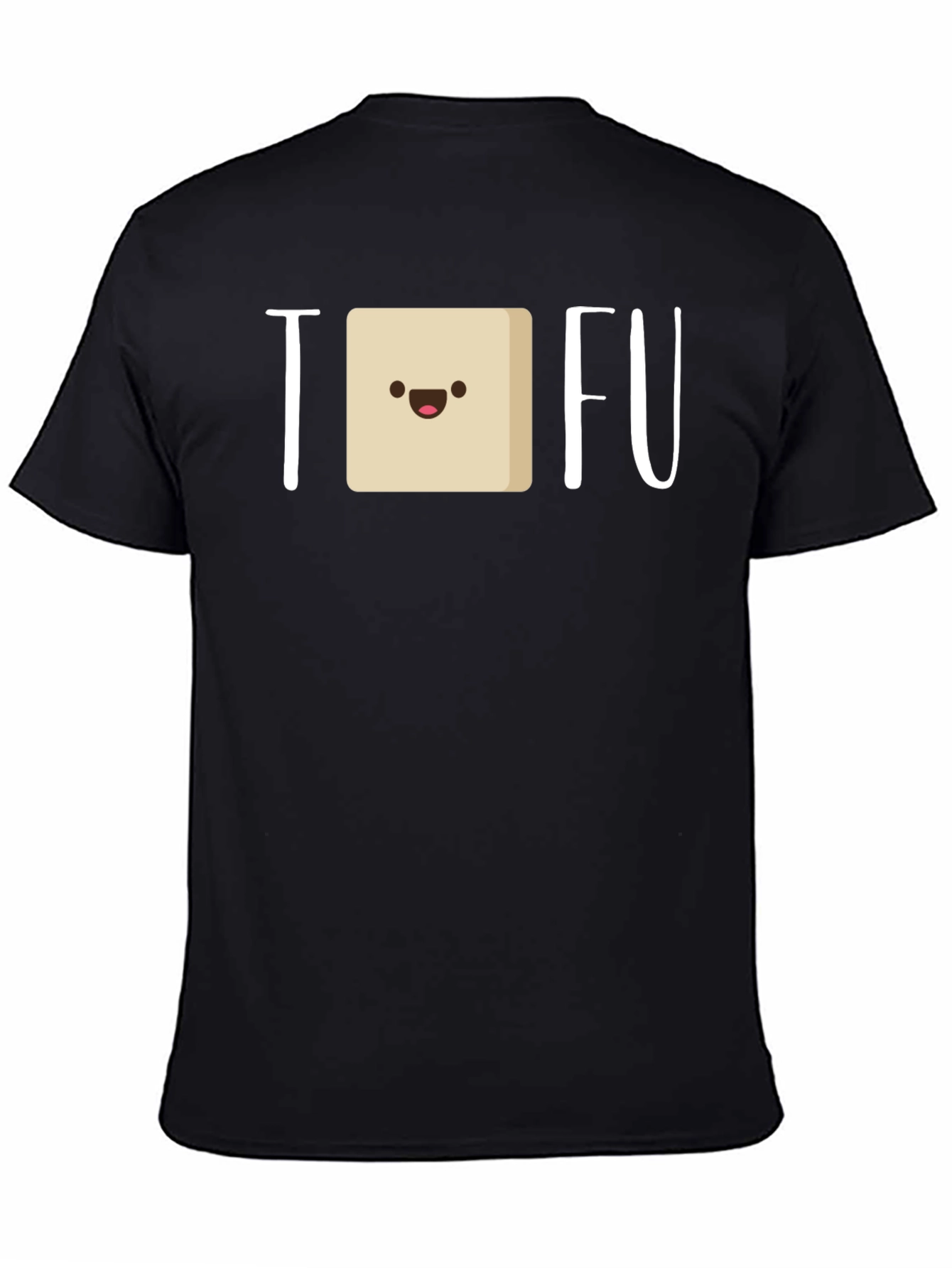 Cute Tofu Graphic Tee - Vegan Foodie Shirt