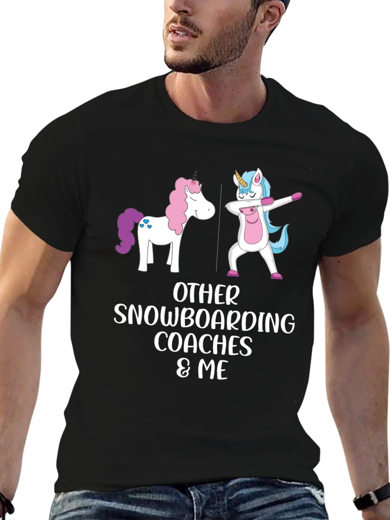 Unicorn Snowboarding Coaches T-Shirt