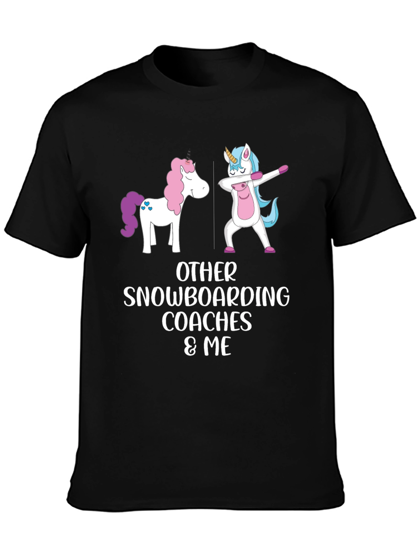 Unicorn Snowboarding Coaches T-Shirt