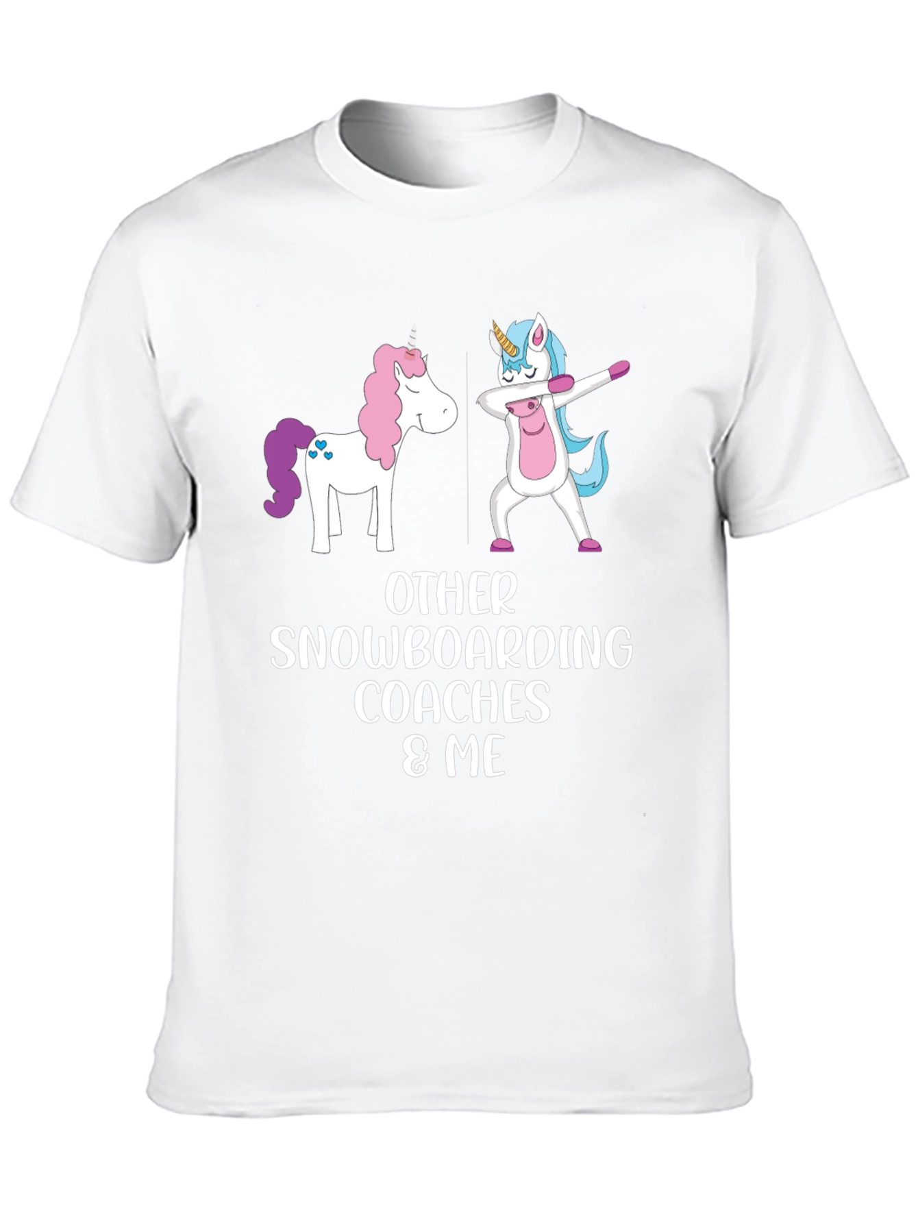 Unicorn Snowboarding Coaches T-Shirt