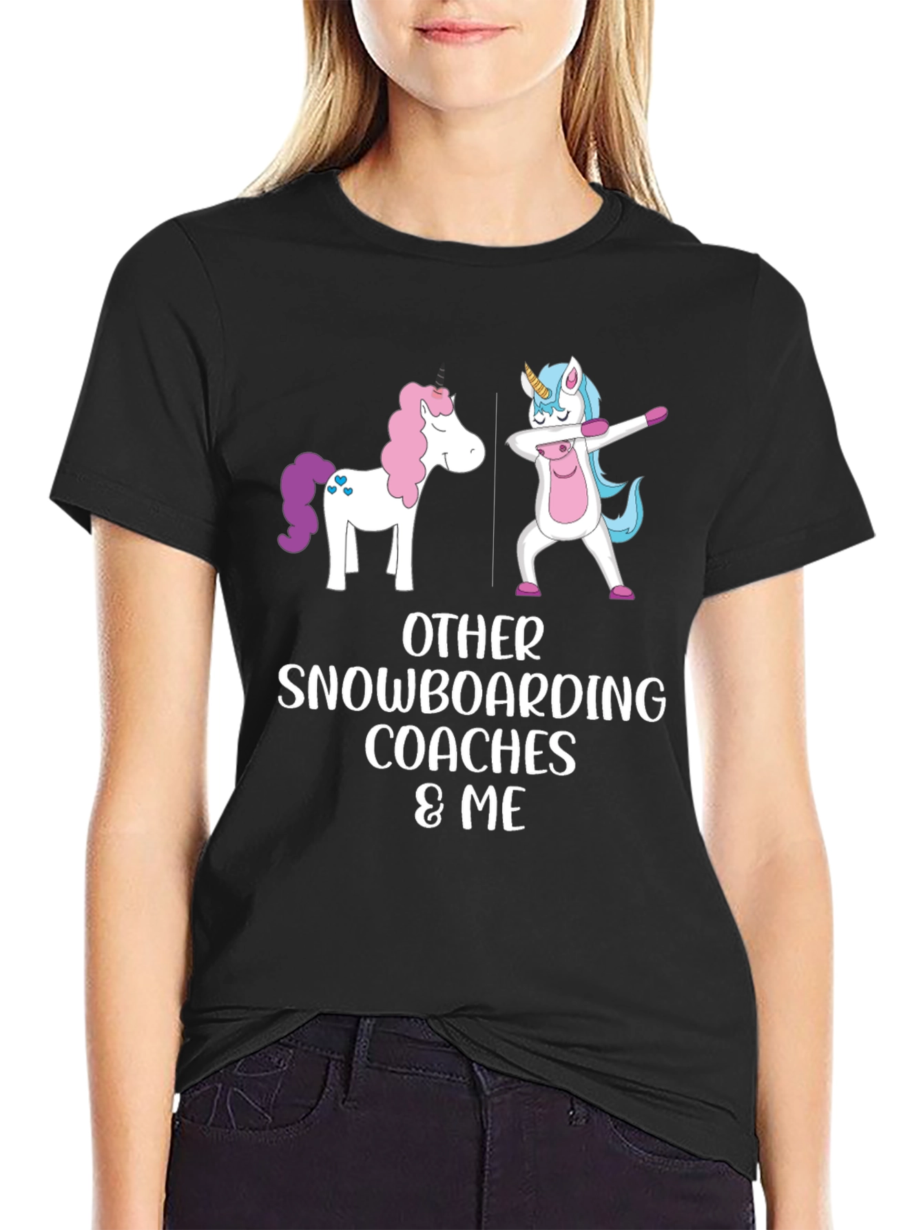 Unicorn Snowboarding Coaches T-Shirt