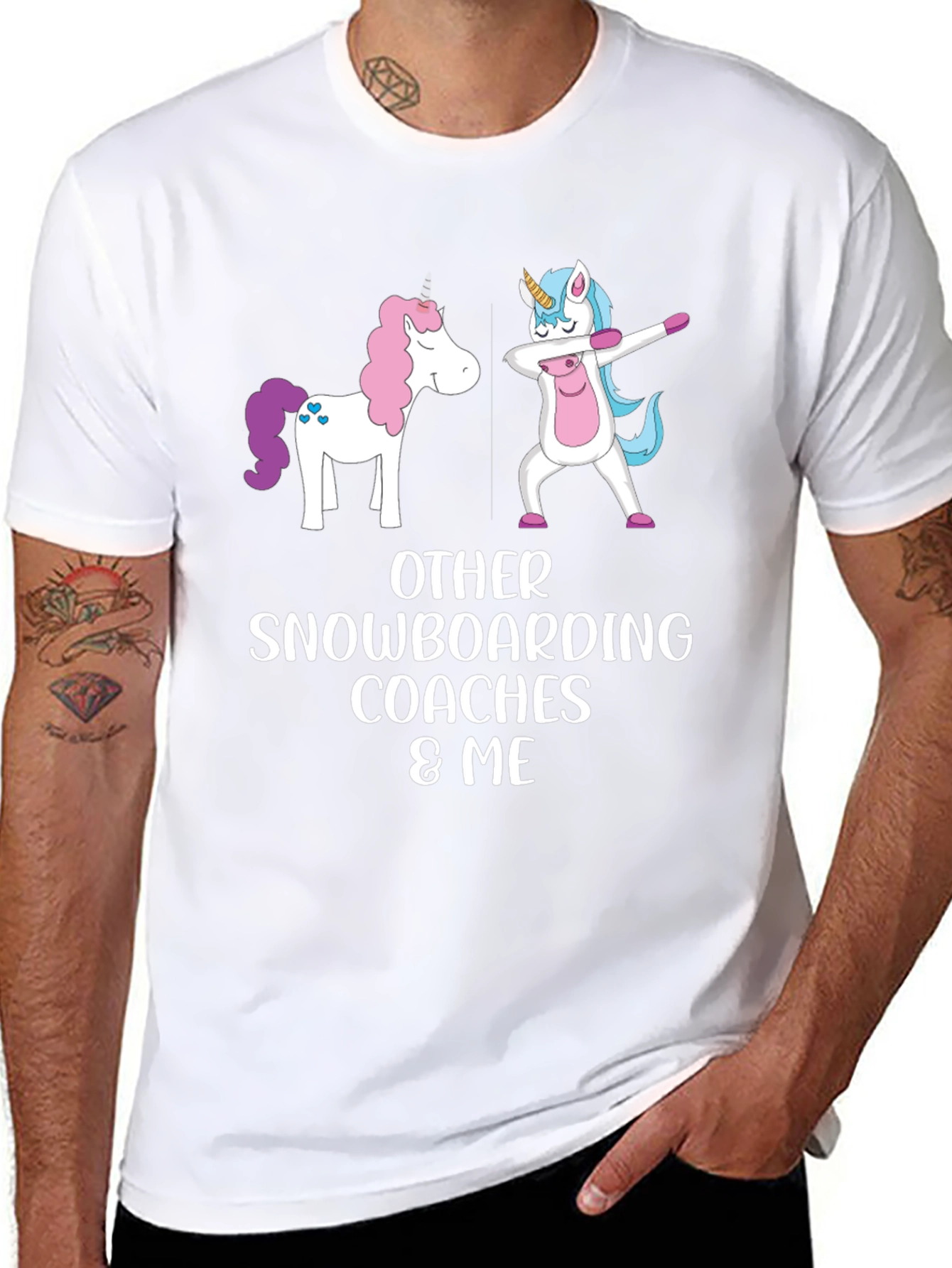 Unicorn Snowboarding Coaches T-Shirt
