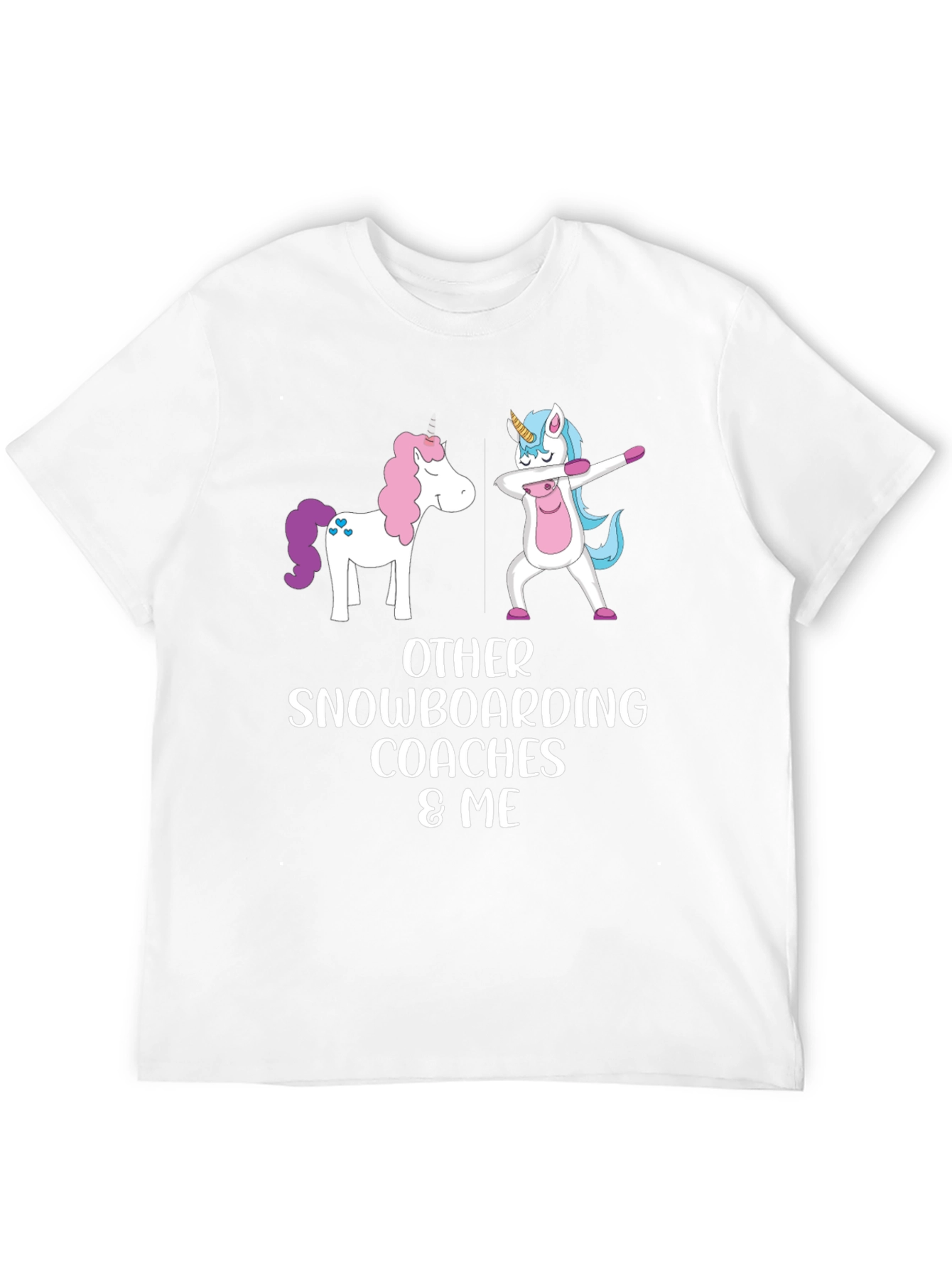 Unicorn Snowboarding Coaches T-Shirt