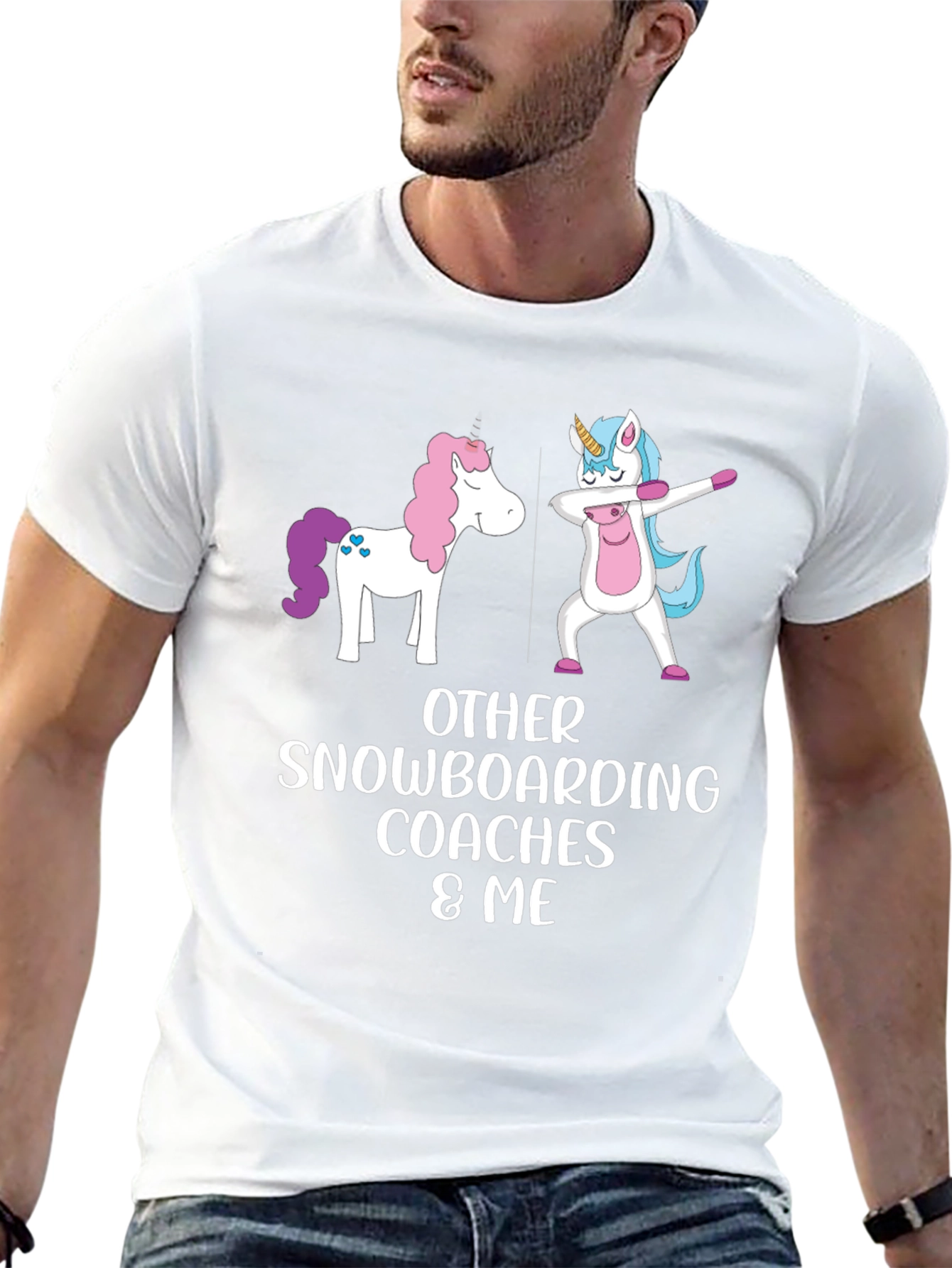 Unicorn Snowboarding Coaches T-Shirt