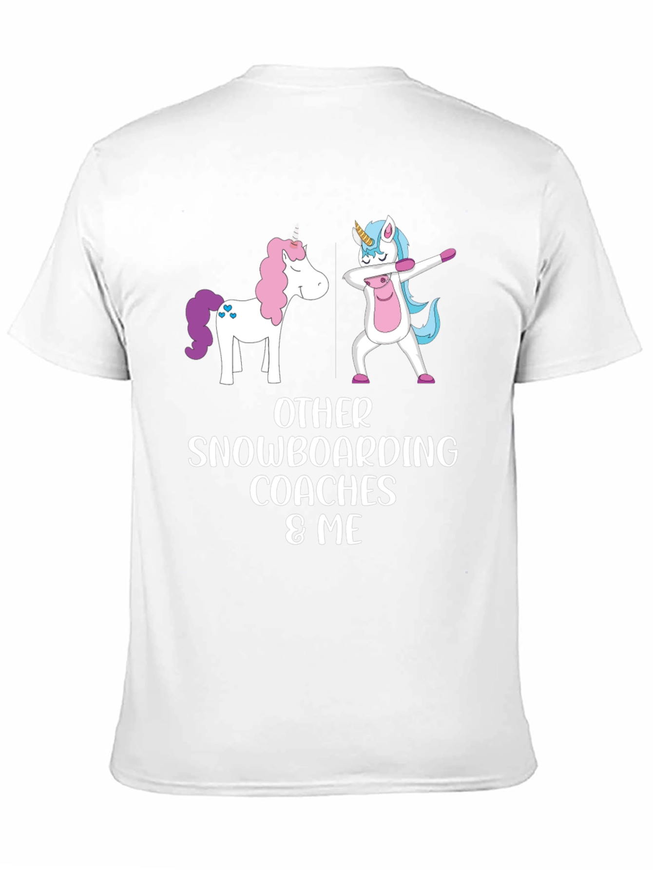 Unicorn Snowboarding Coaches T-Shirt