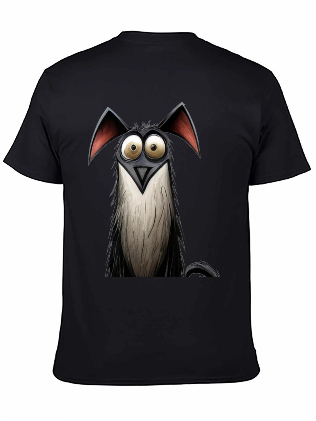 Cartoon Dog Graphic T-Shirt
