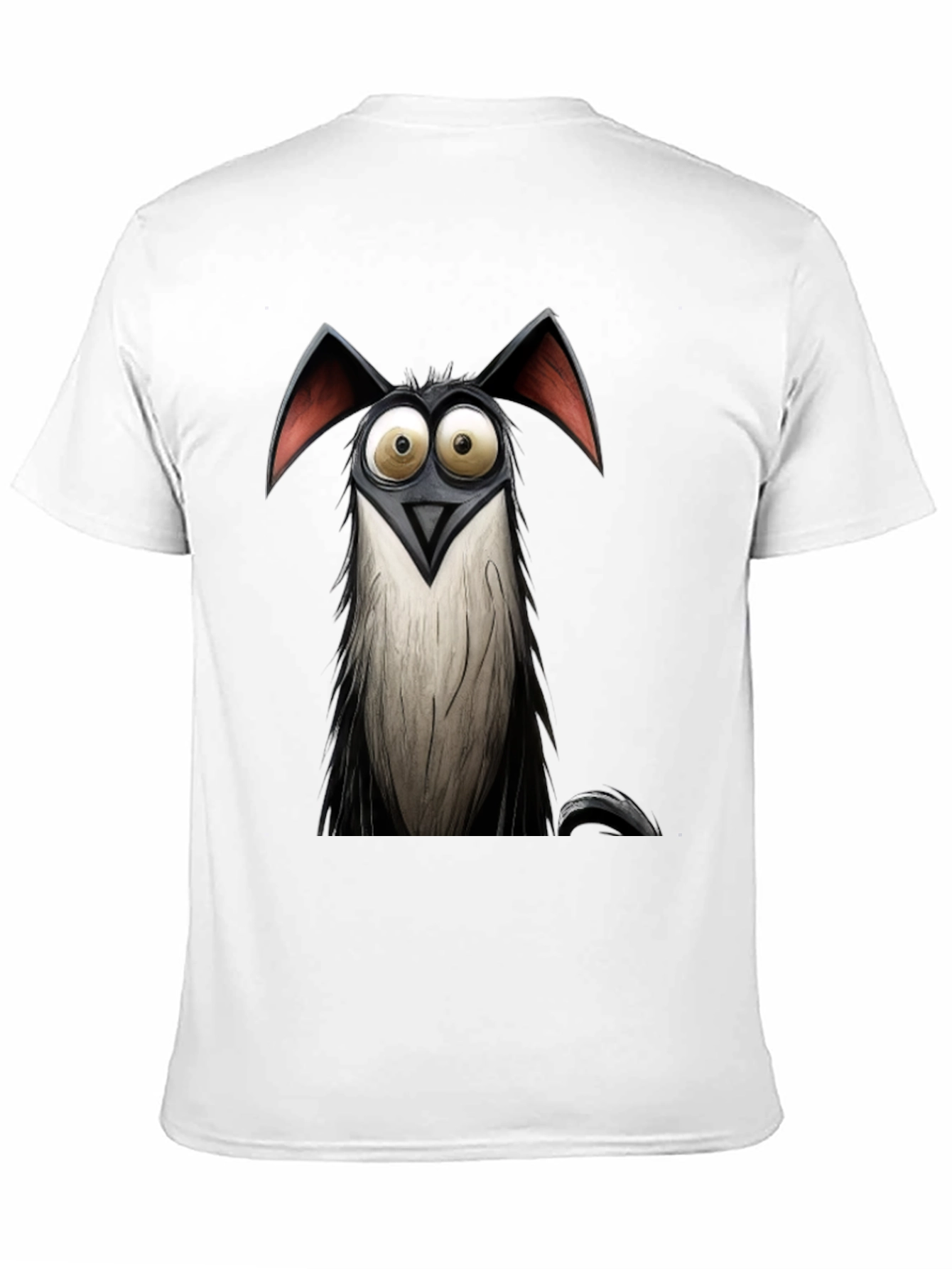 Cartoon Dog Graphic T-Shirt