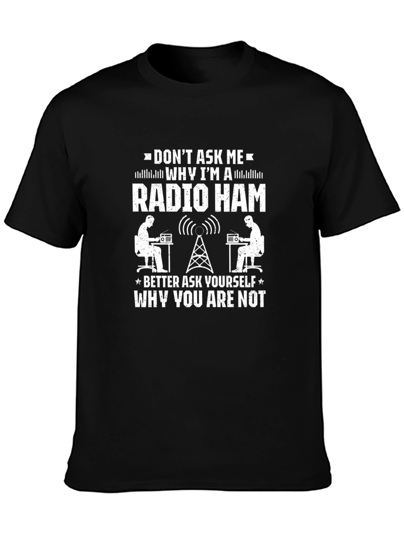 Radio Ham T-Shirt Funny Amateur Radio Operator Tee