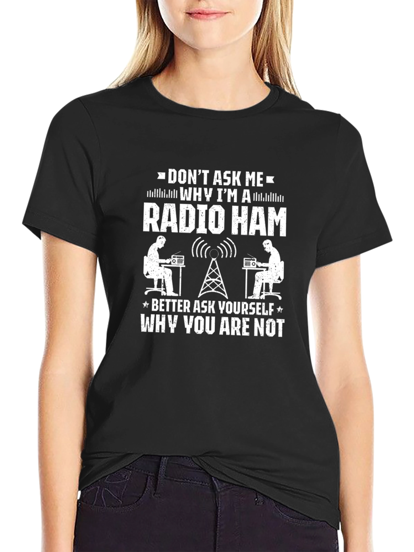 Radio Ham T-Shirt Funny Amateur Radio Operator Tee
