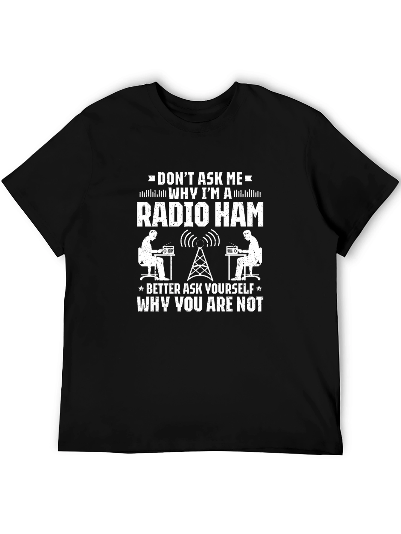 Radio Ham T-Shirt Funny Amateur Radio Operator Tee