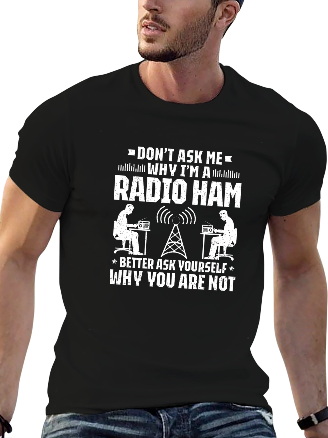 Radio Ham T-Shirt Funny Amateur Radio Operator Tee