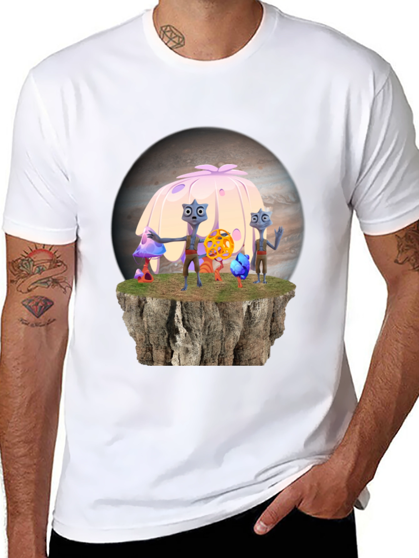 Fantasy Alien Planet T-Shirt