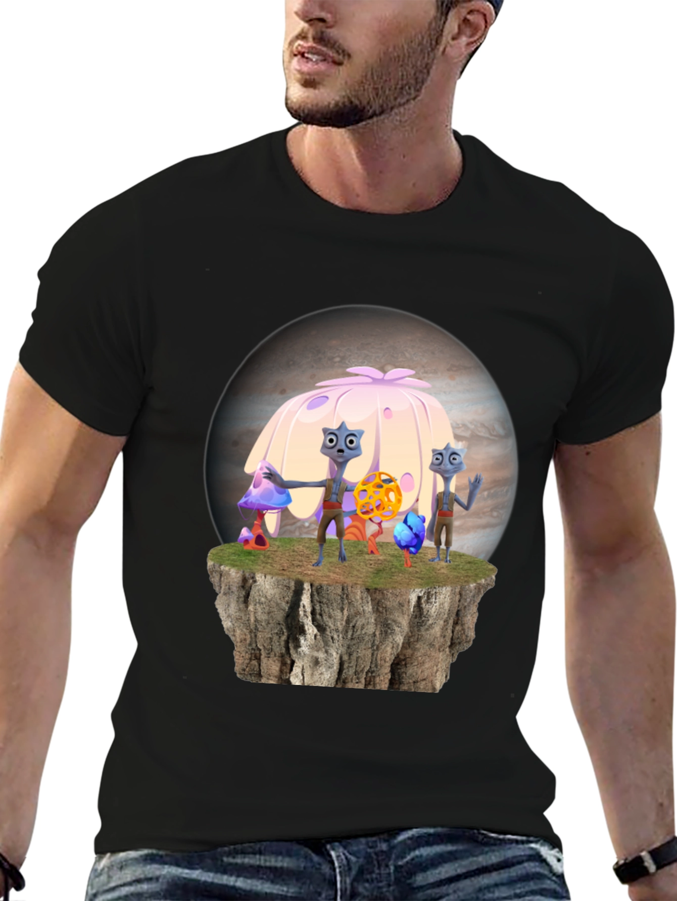 Fantasy Alien Planet T-Shirt