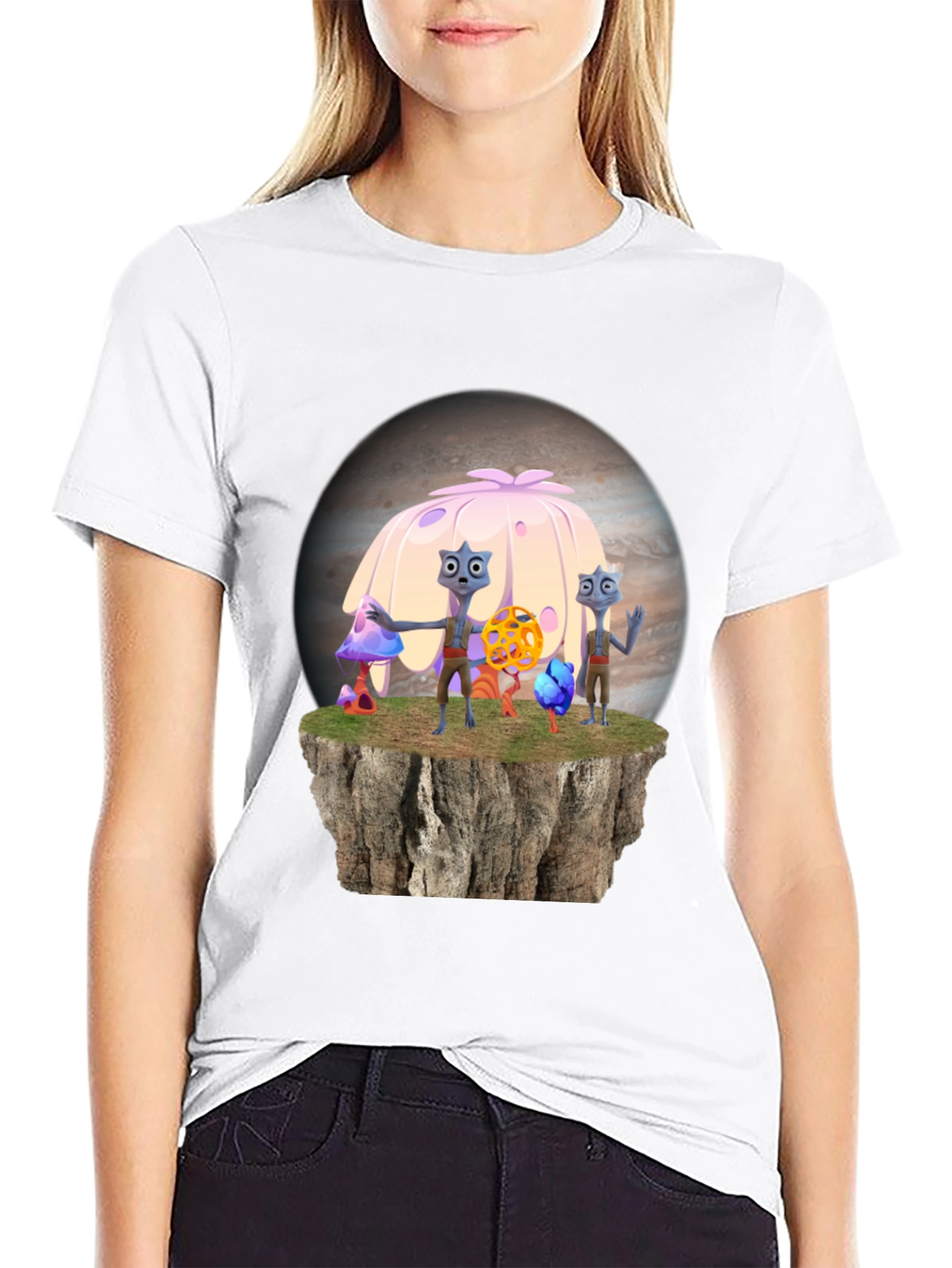 Fantasy Alien Planet T-Shirt