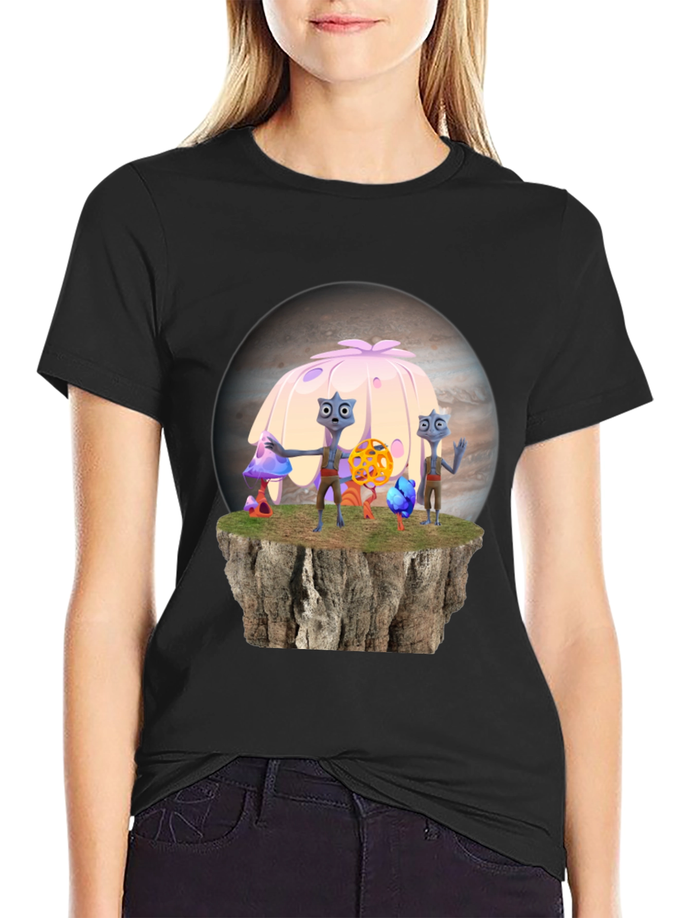 Fantasy Alien Planet T-Shirt