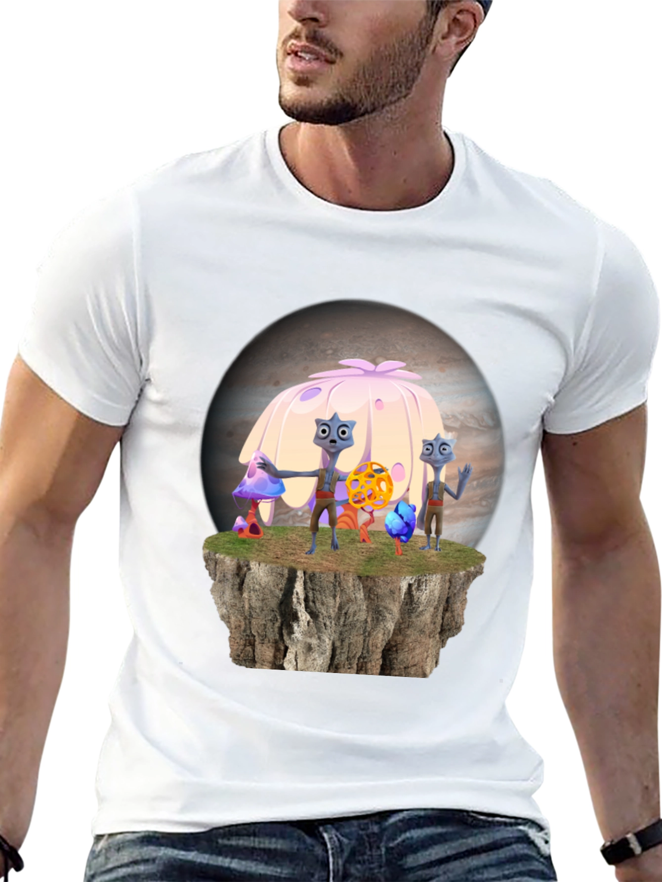 Fantasy Alien Planet T-Shirt