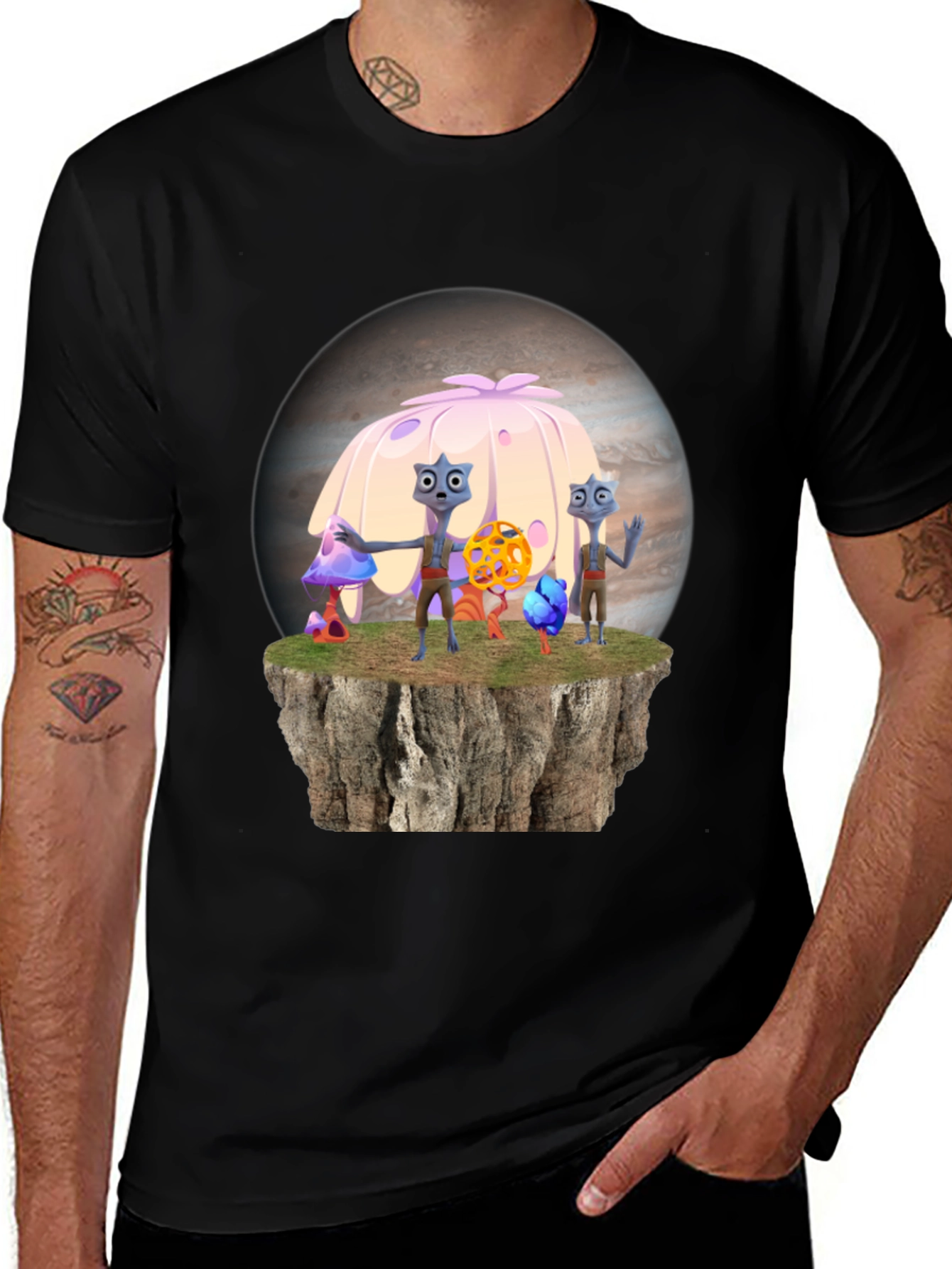 Fantasy Alien Planet T-Shirt