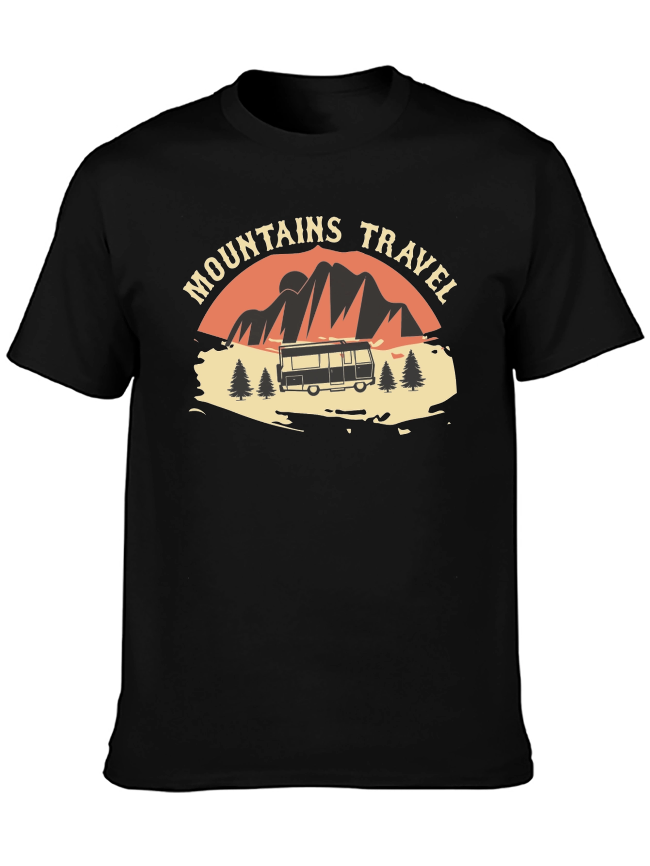 Mountains Travel Adventure Graphic T-Shirt
