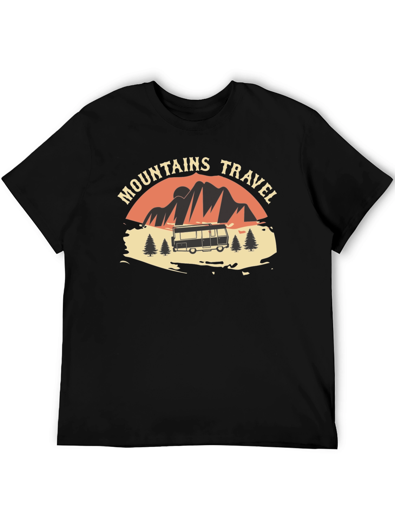 Mountains Travel Adventure Graphic T-Shirt
