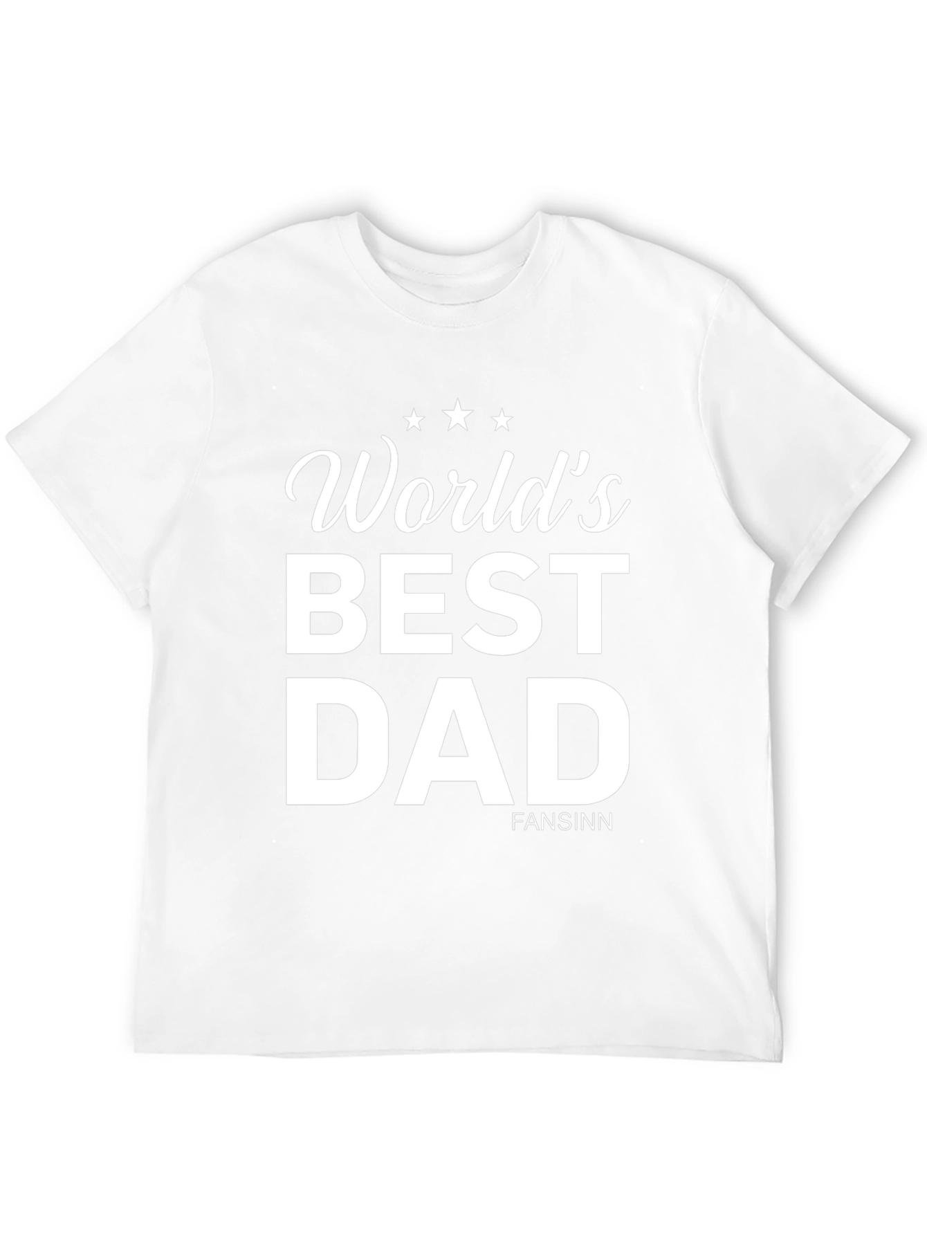 Worlds Best Dad Black T-Shirt