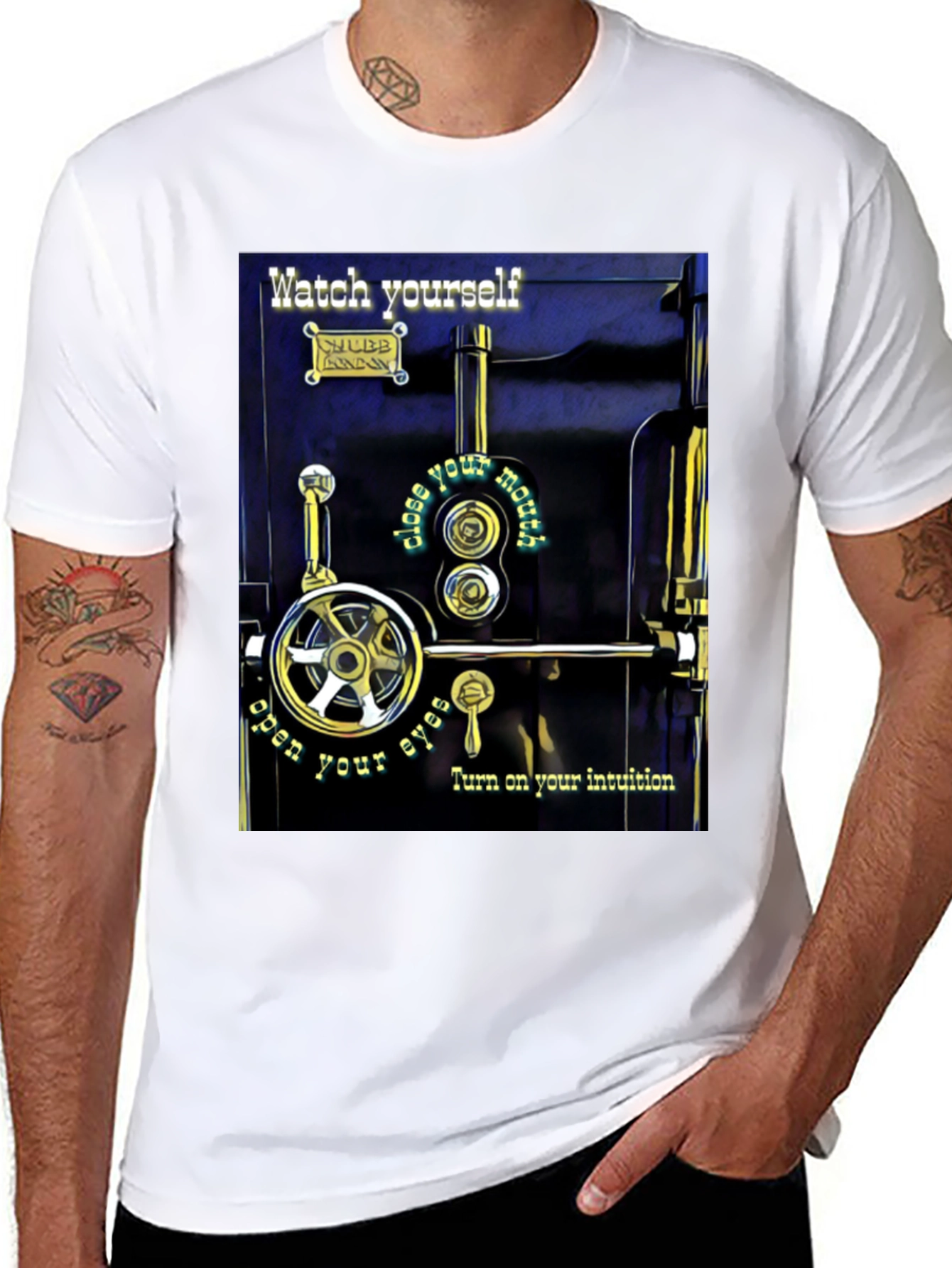 Watch Yourself Intuition Tee