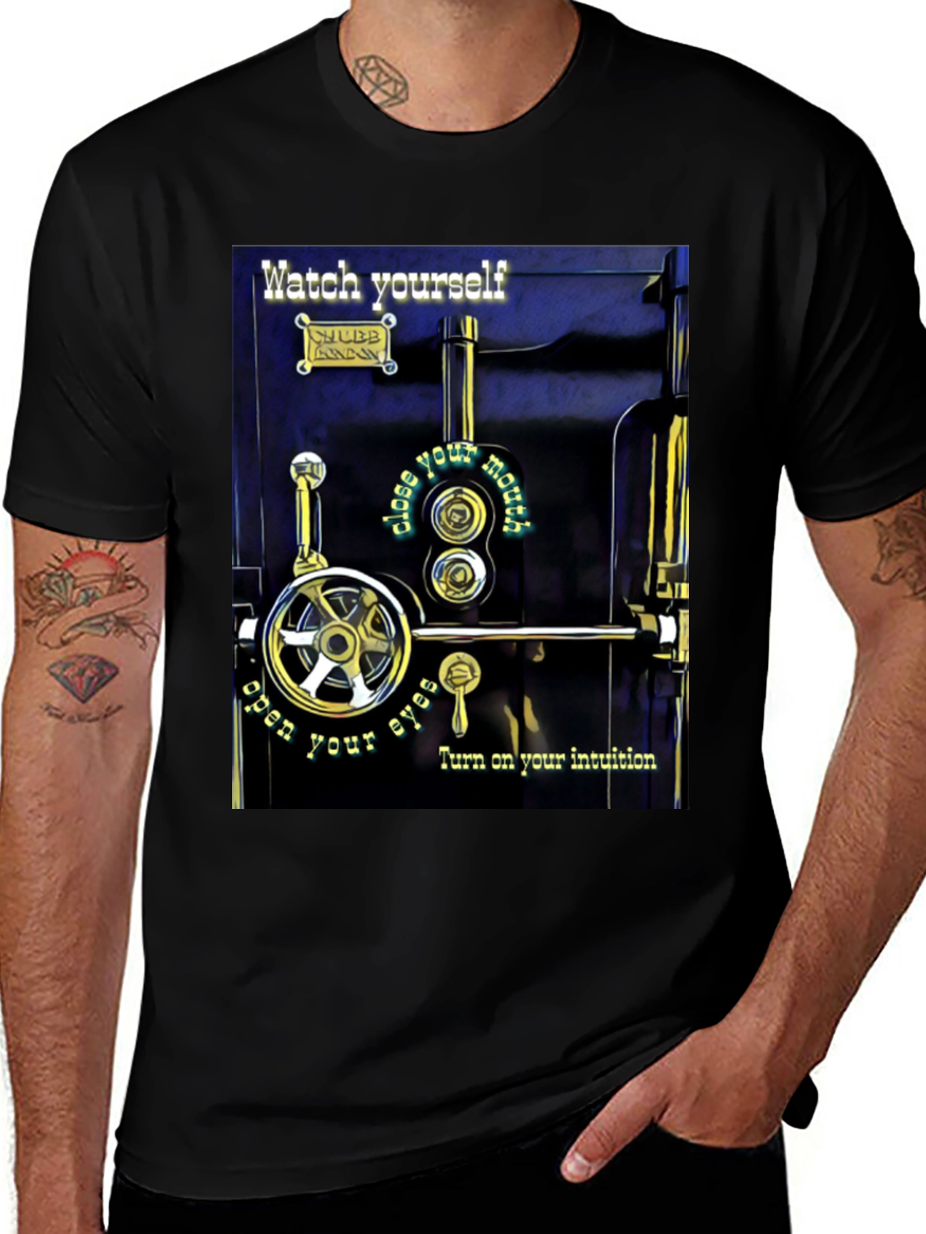 Watch Yourself Intuition Tee