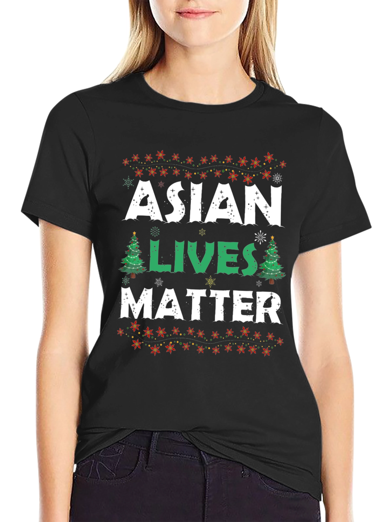 Asian Lives Matter Christmas Tee