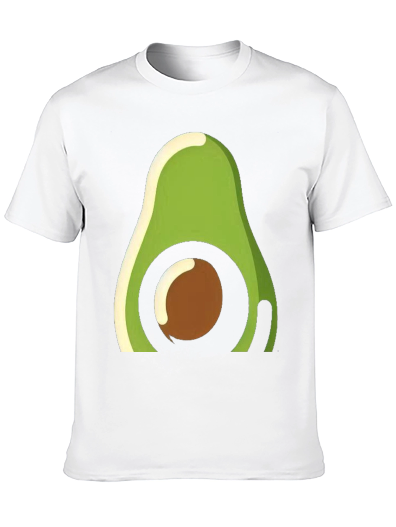 Avocado Graphic Tee - Trendy Fruit Lovers Shirt