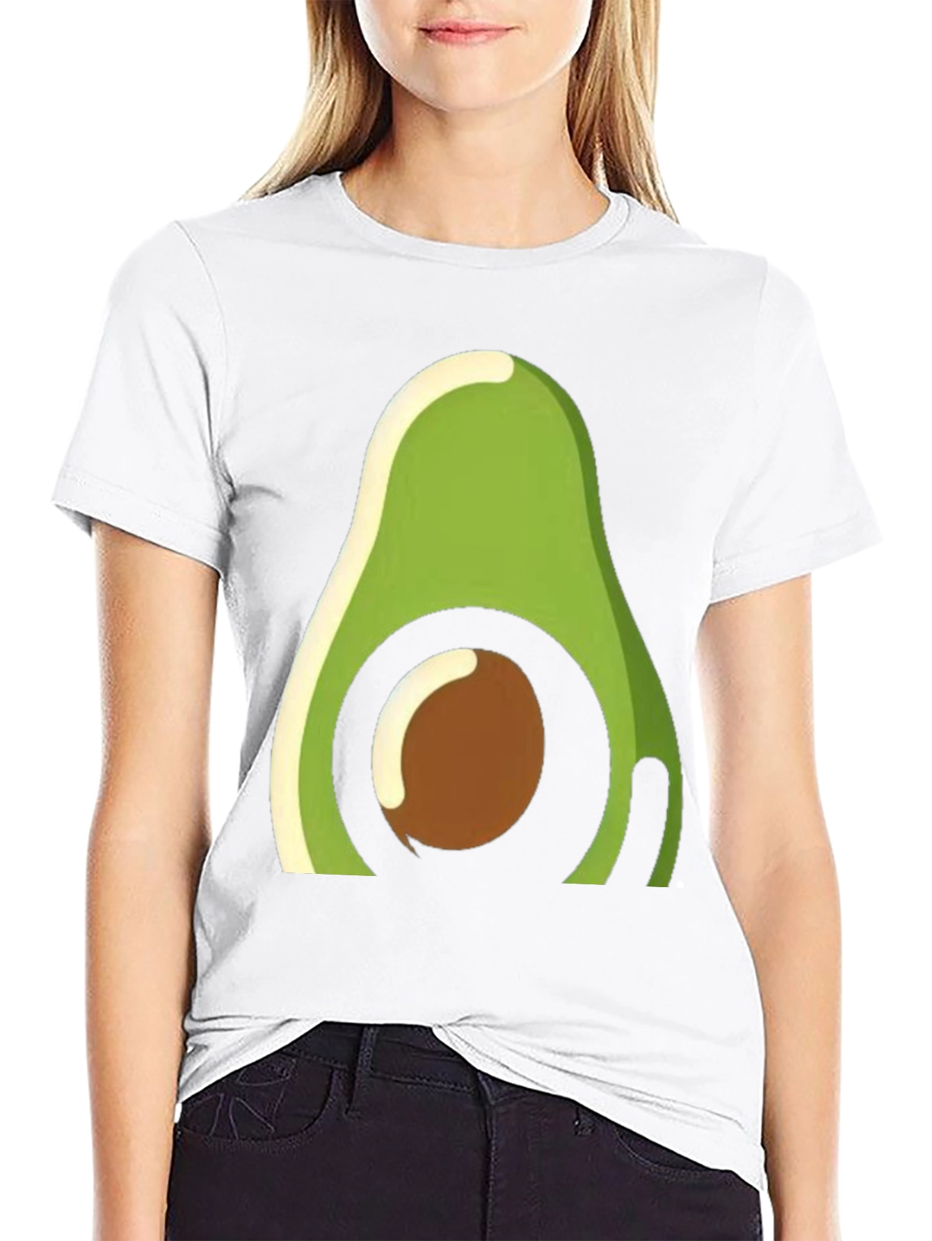 Avocado Graphic Tee - Trendy Fruit Lovers Shirt