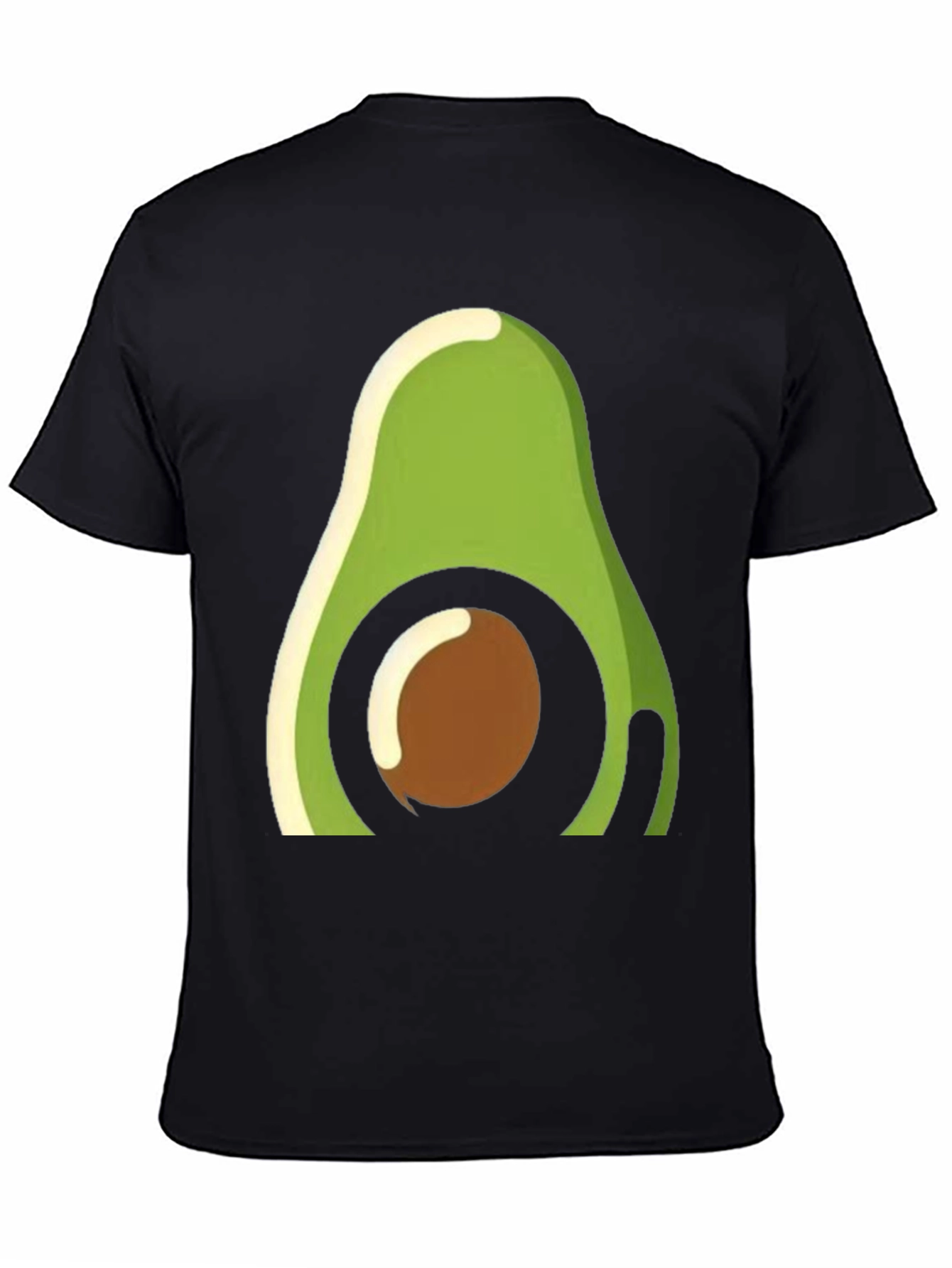 Avocado Graphic Tee - Trendy Fruit Lovers Shirt