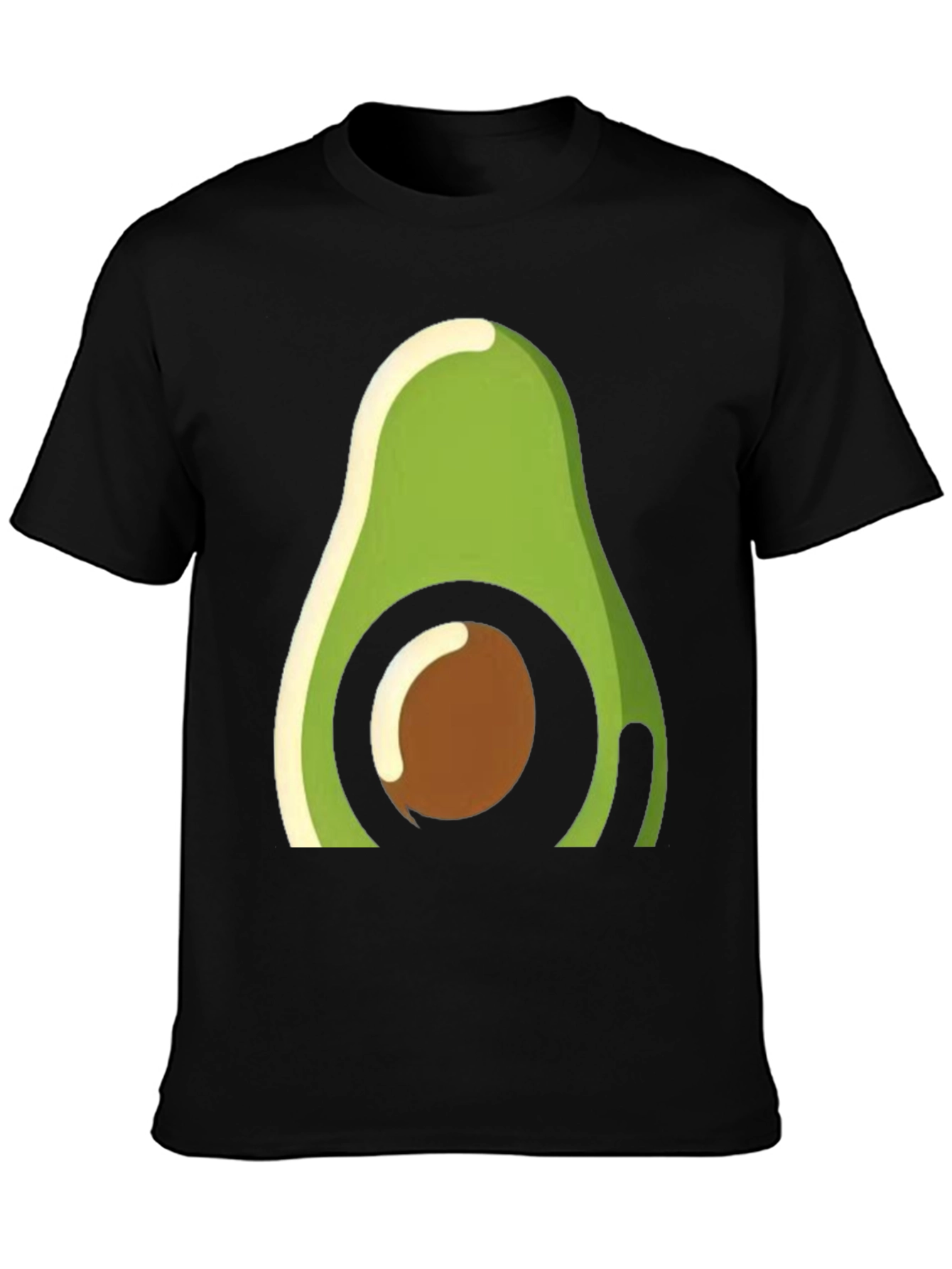 Avocado Graphic Tee - Trendy Fruit Lovers Shirt