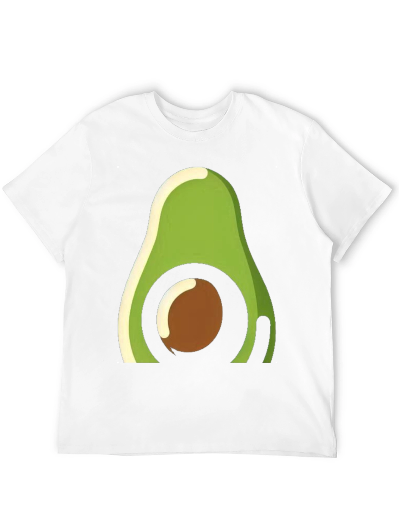 Avocado Graphic Tee - Trendy Fruit Lovers Shirt