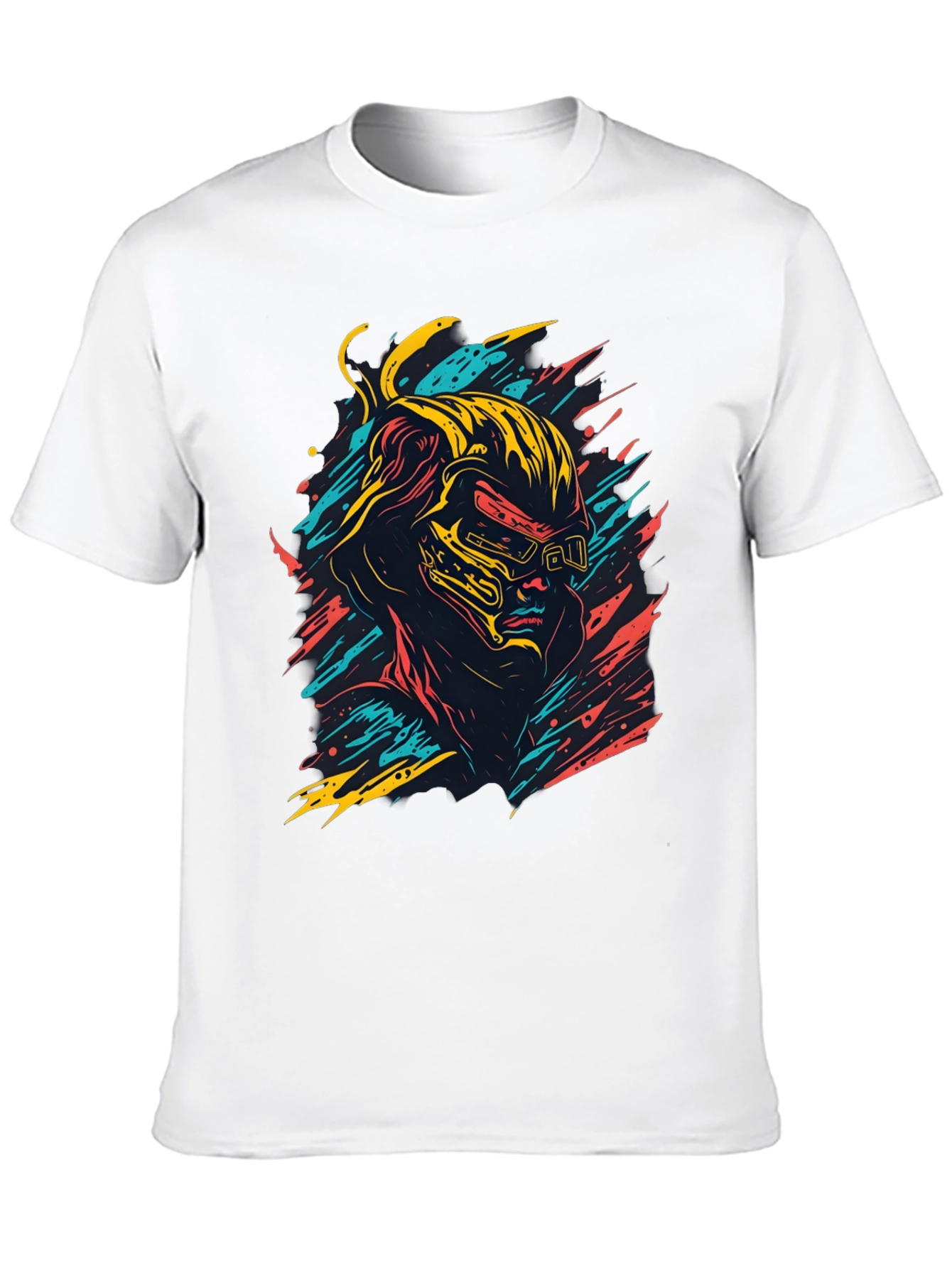 Cyberpunk Graphic Tee - Cool Retro Gamer Style Shirt