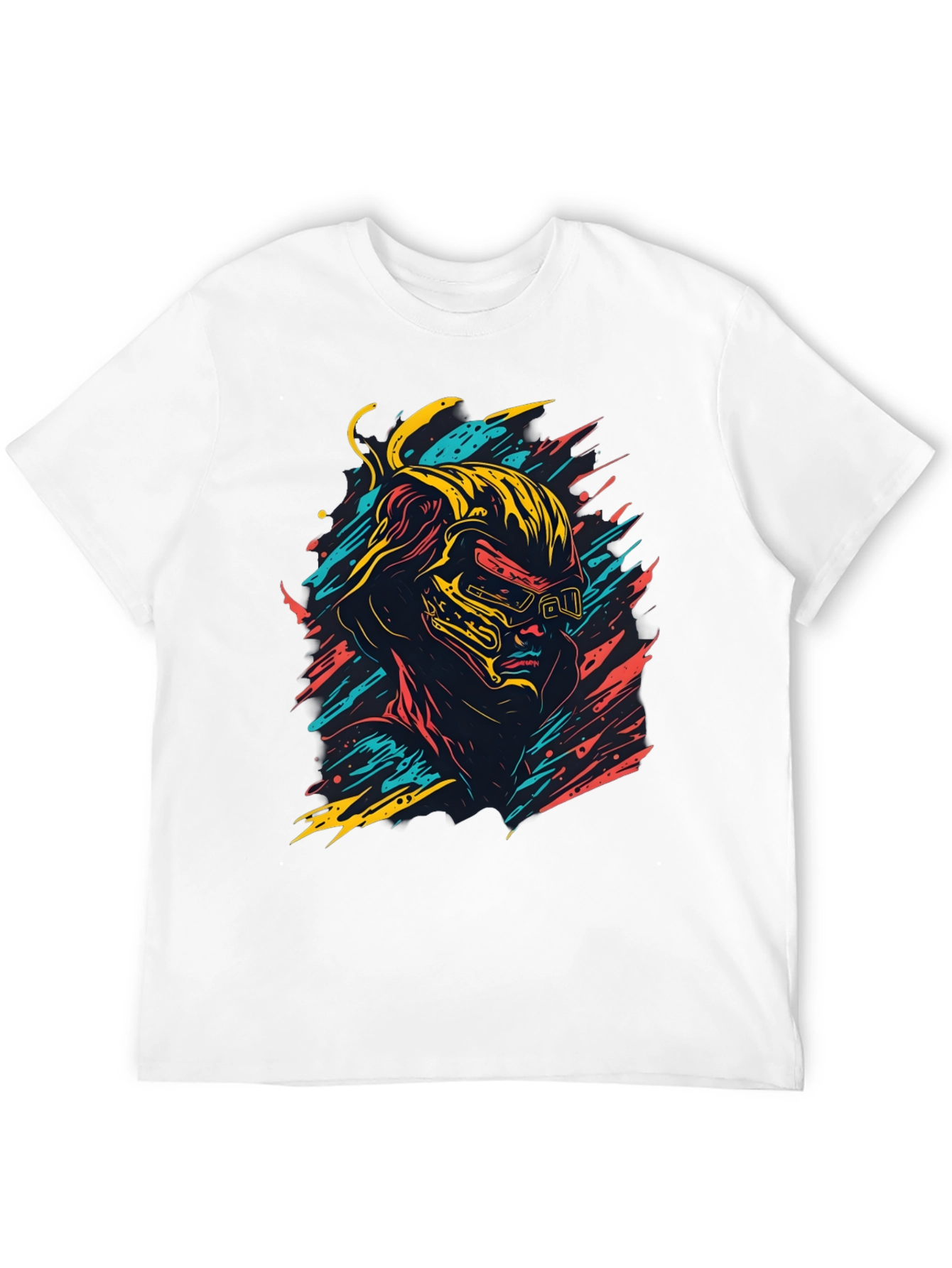 Cyberpunk Graphic Tee - Cool Retro Gamer Style Shirt