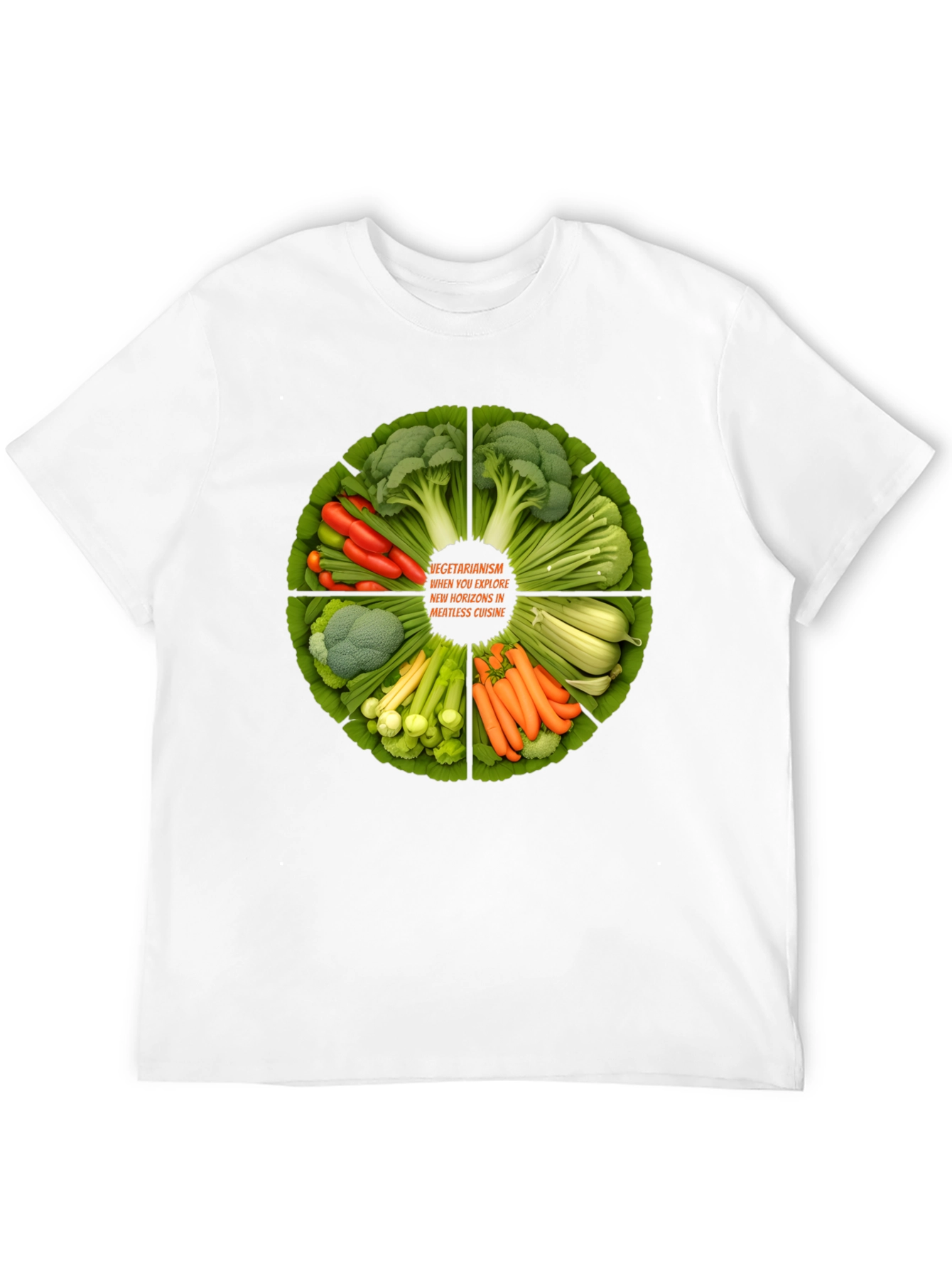 Vegetarian Cuisine Graphic T-Shirt