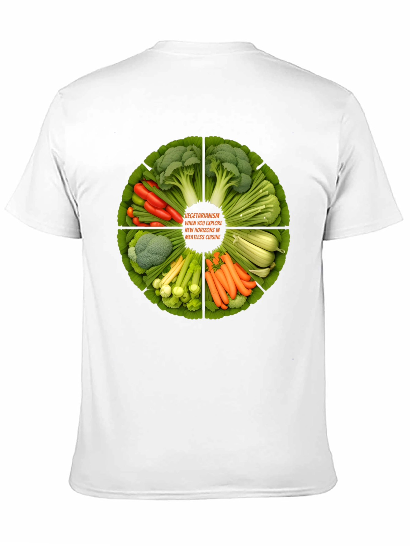 Vegetarian Cuisine Graphic T-Shirt