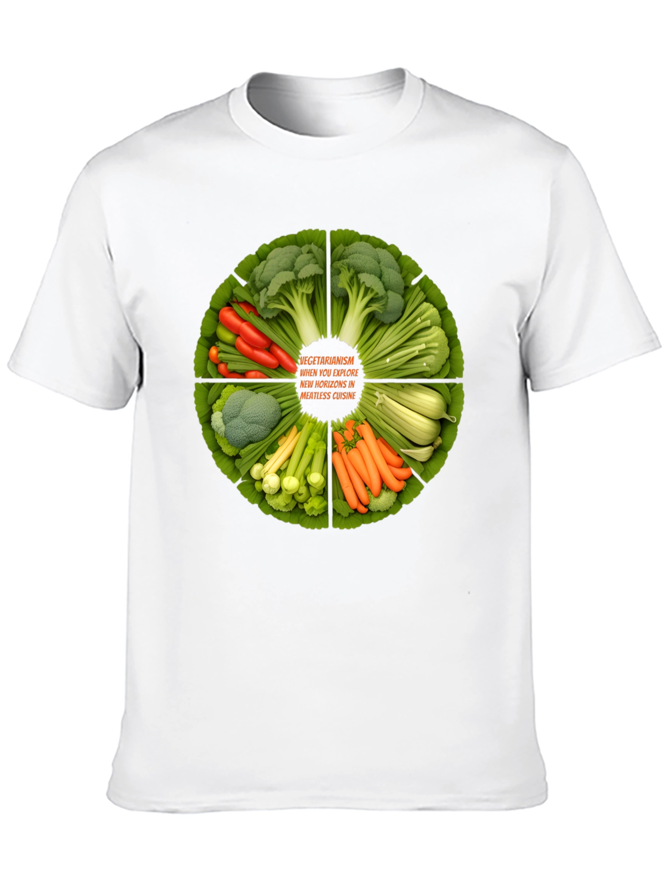 Vegetarian Cuisine Graphic T-Shirt