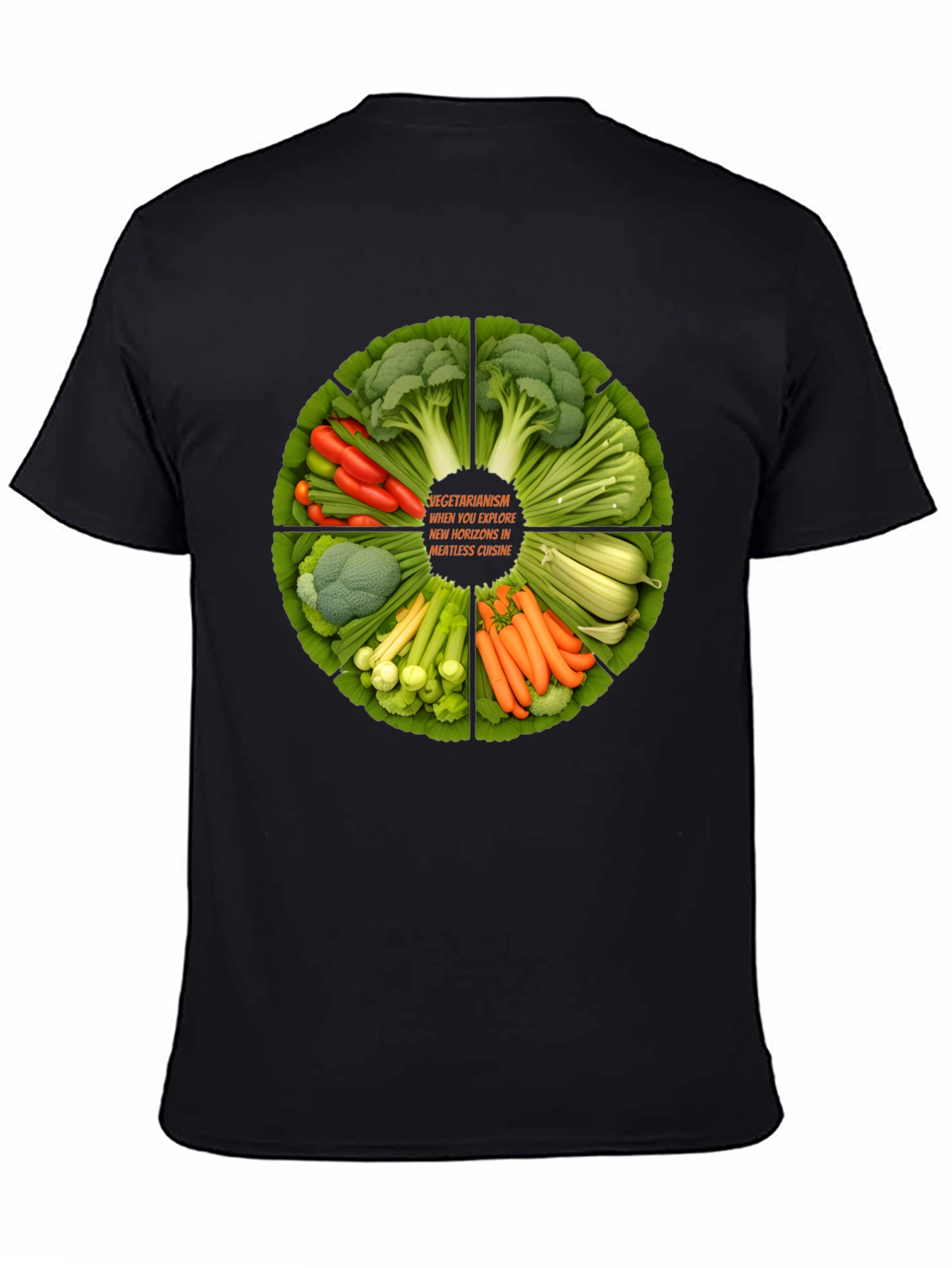 Vegetarian Cuisine Graphic T-Shirt